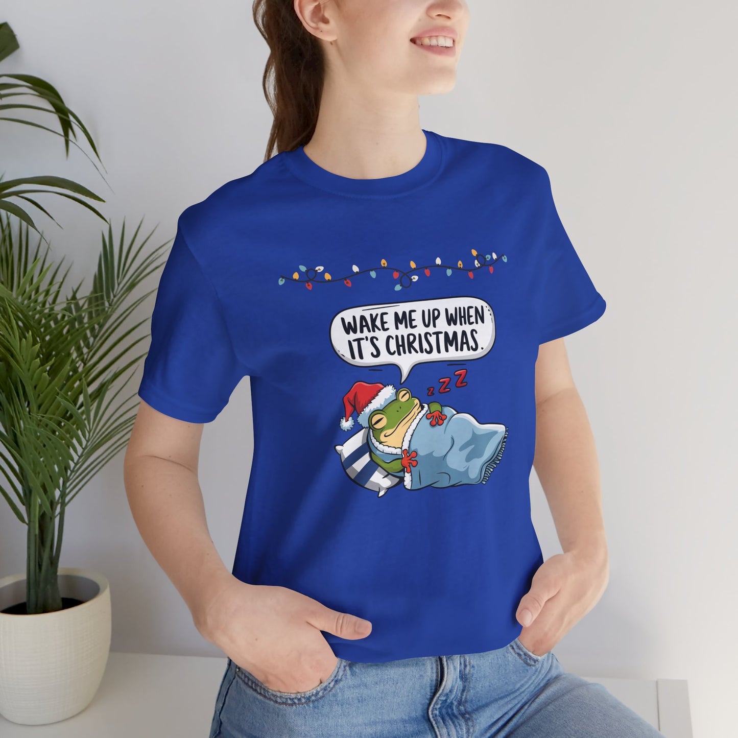 Wake Me Up When It's Christmas, Froggy Jersey T-Shirt - furevermama