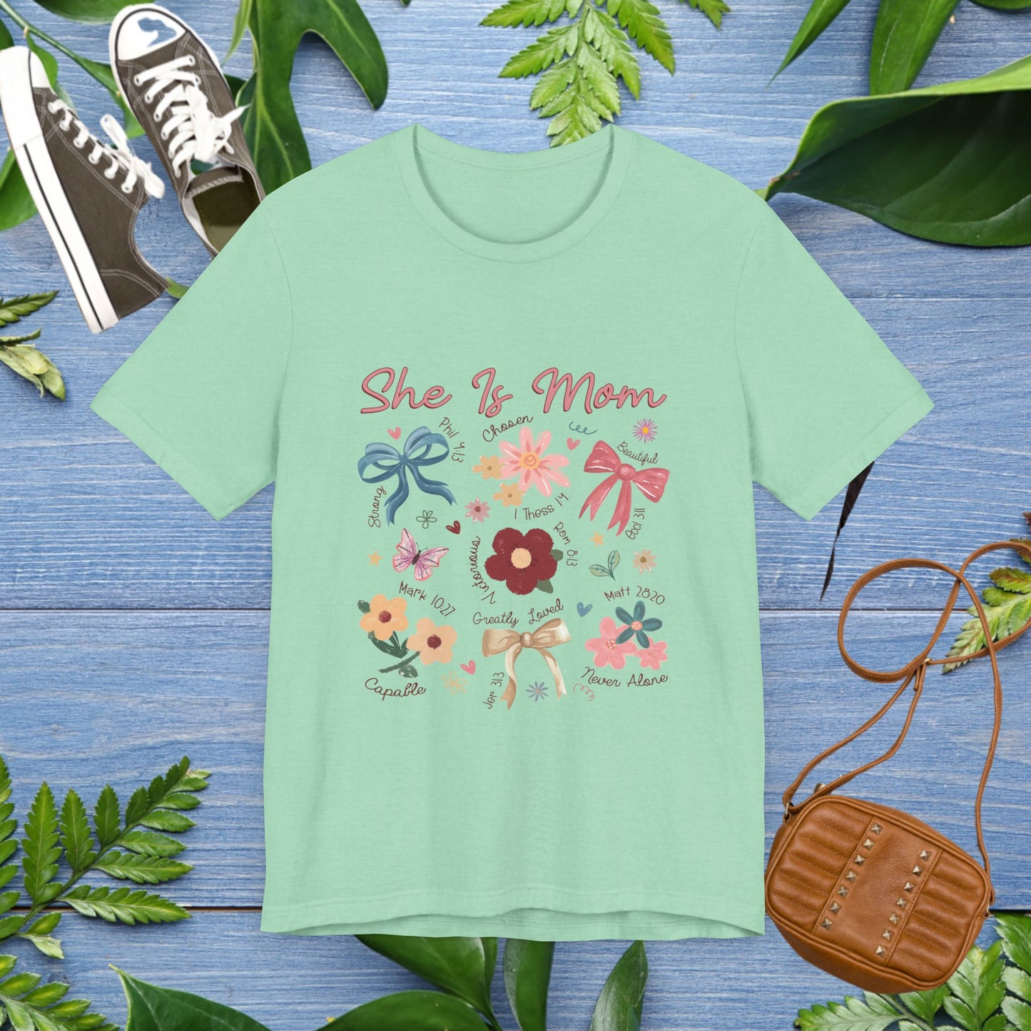 Mom T-Shirt - She is Mom Design