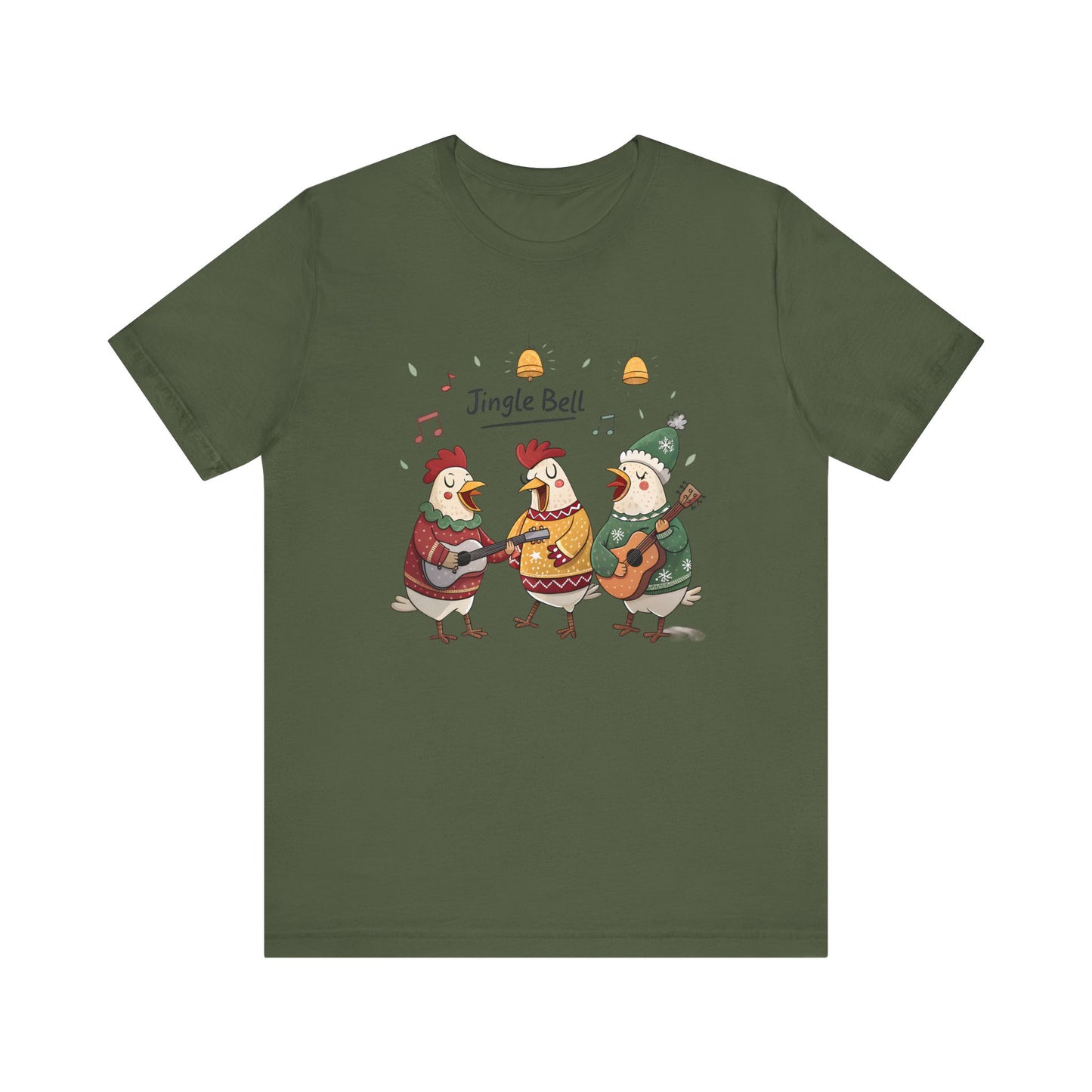 Jingle Bell Hens Unisex T-shirt - furevermama