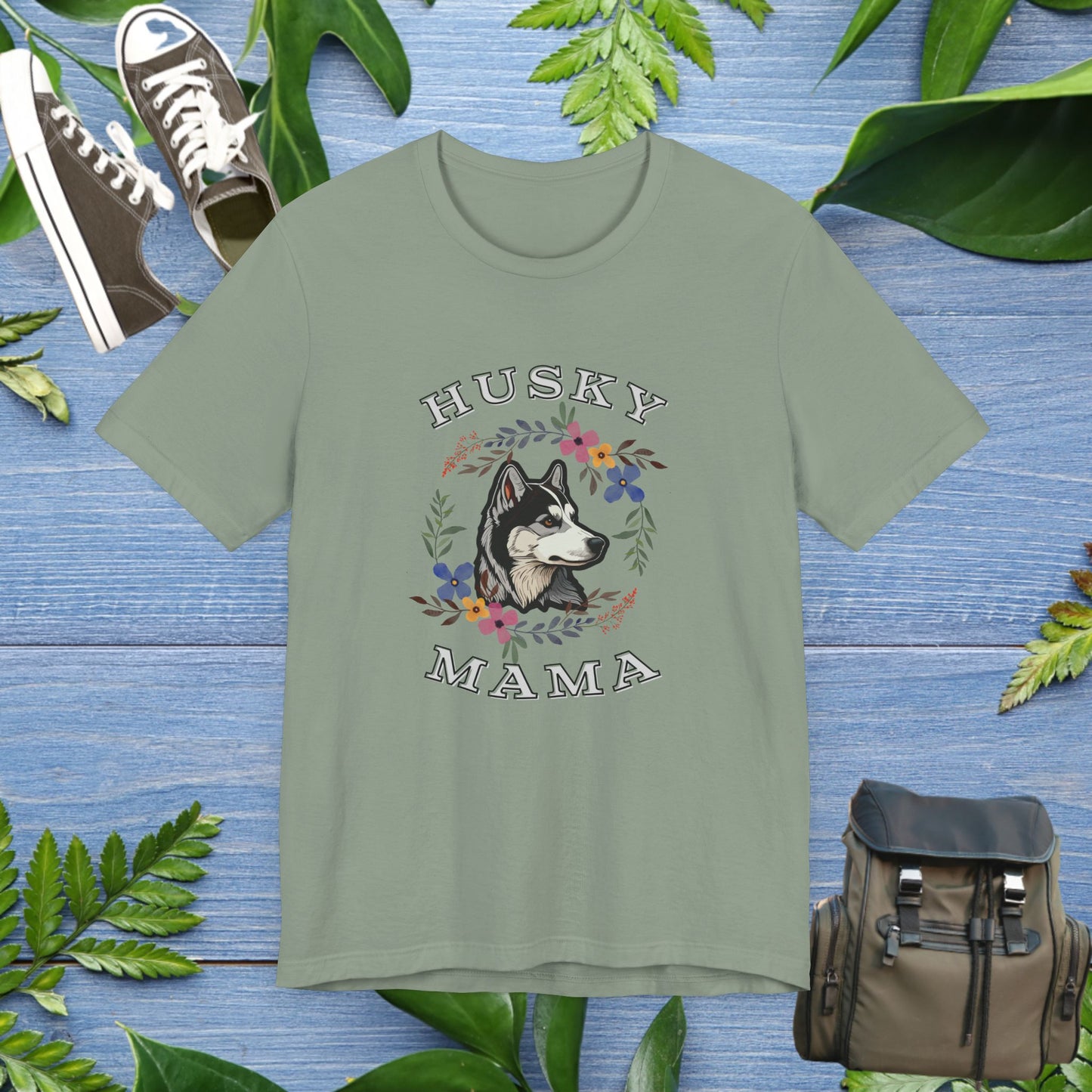 Husky Mama T-Shirt - furevermama