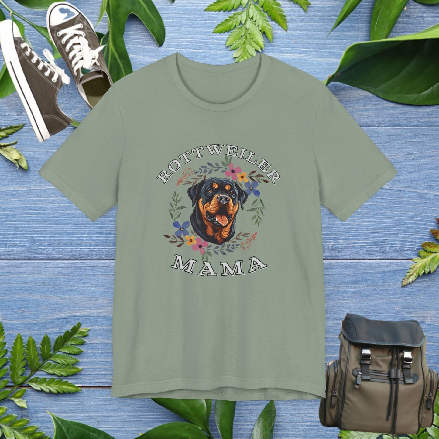 Rottweiler Mama T-Shirt - furevermama