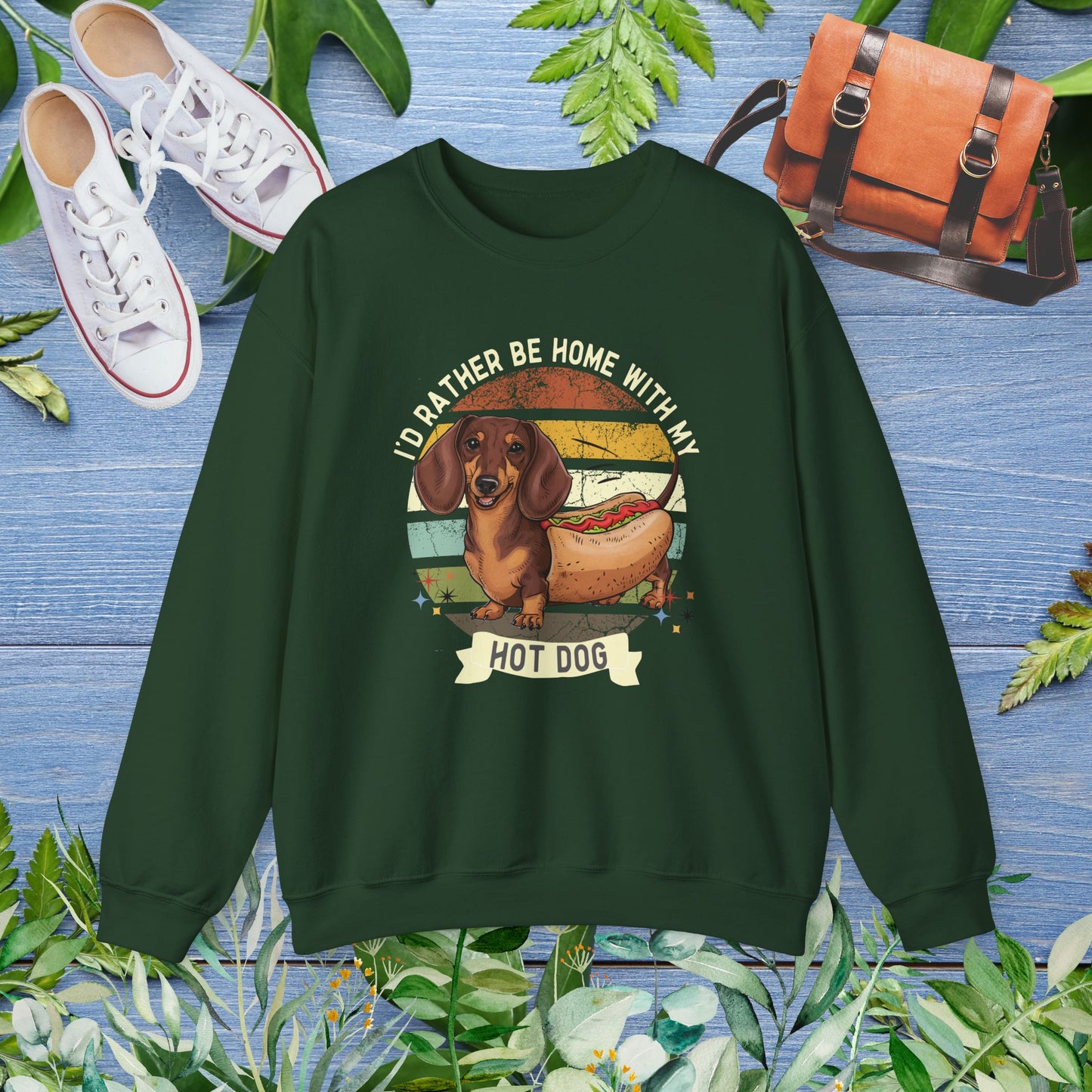 Dachshund Crewneck Sweatshirt - furevermama