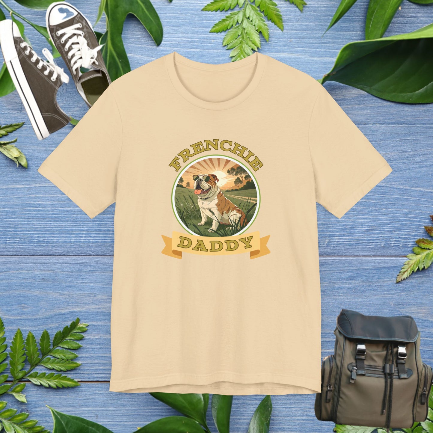 Best Frenchie Daddy T-Shirt - furevermama