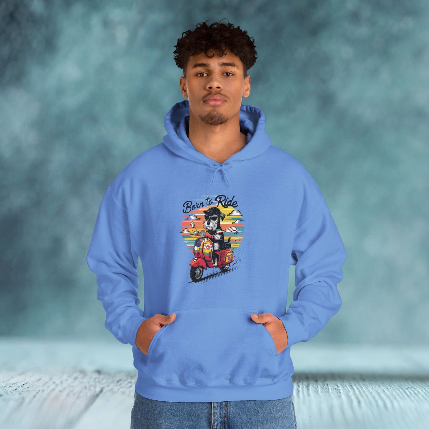 Born To Ride Dog Lover Hoodie - furevermama