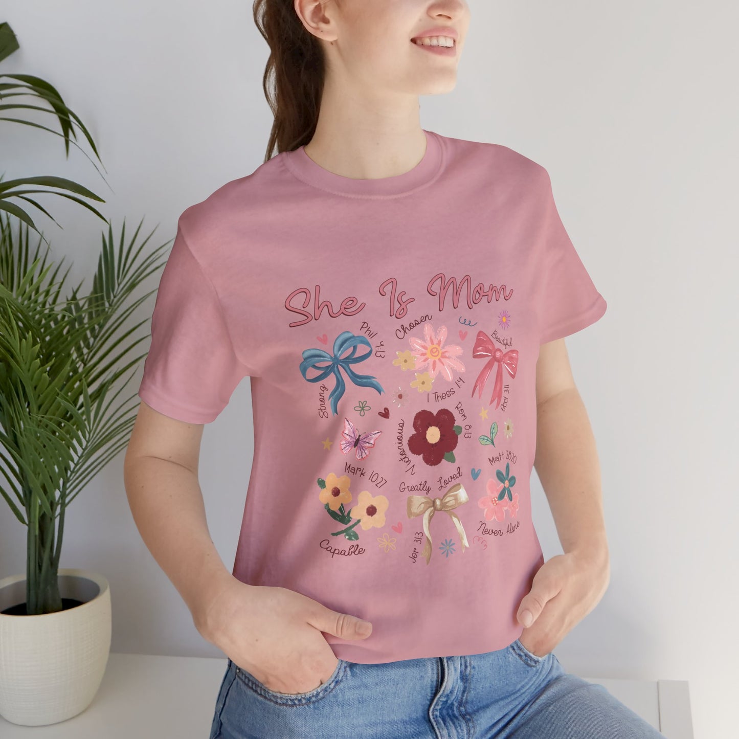 Mom T-Shirt - She is Mom Design