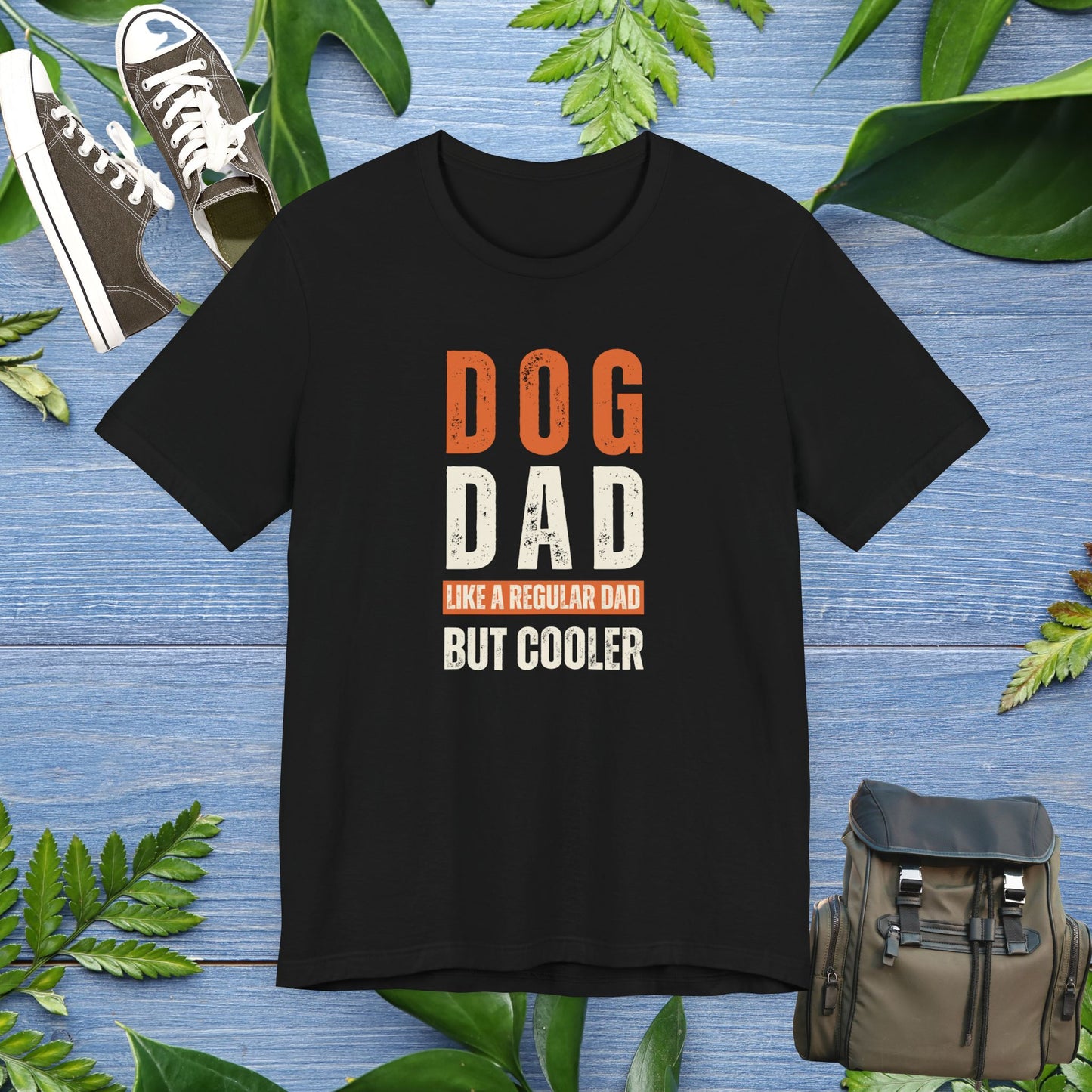 Dog Dad Is Cooler Unisex Tee - furevermama