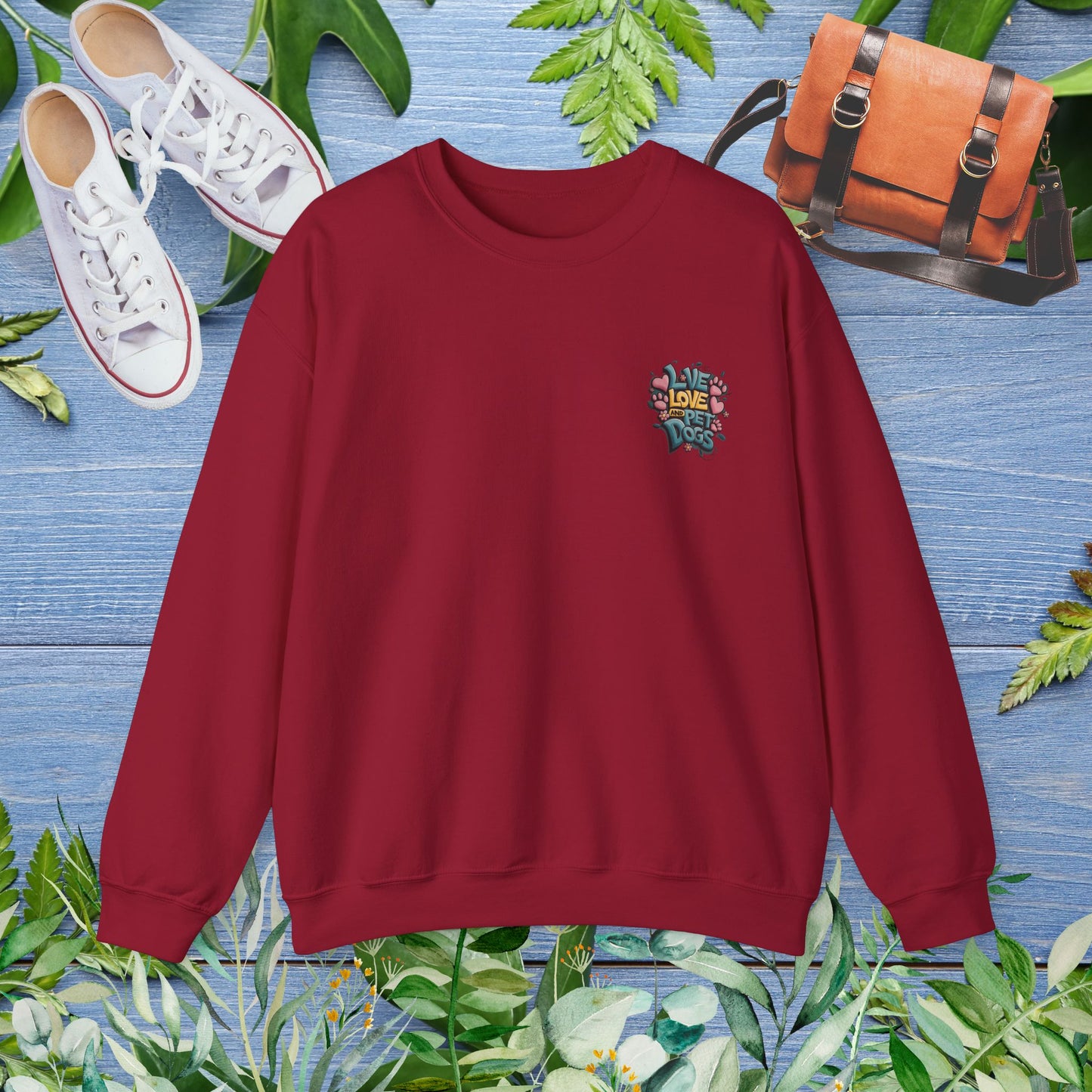Live Love and Pet Dog Sweatshirt - furevermama