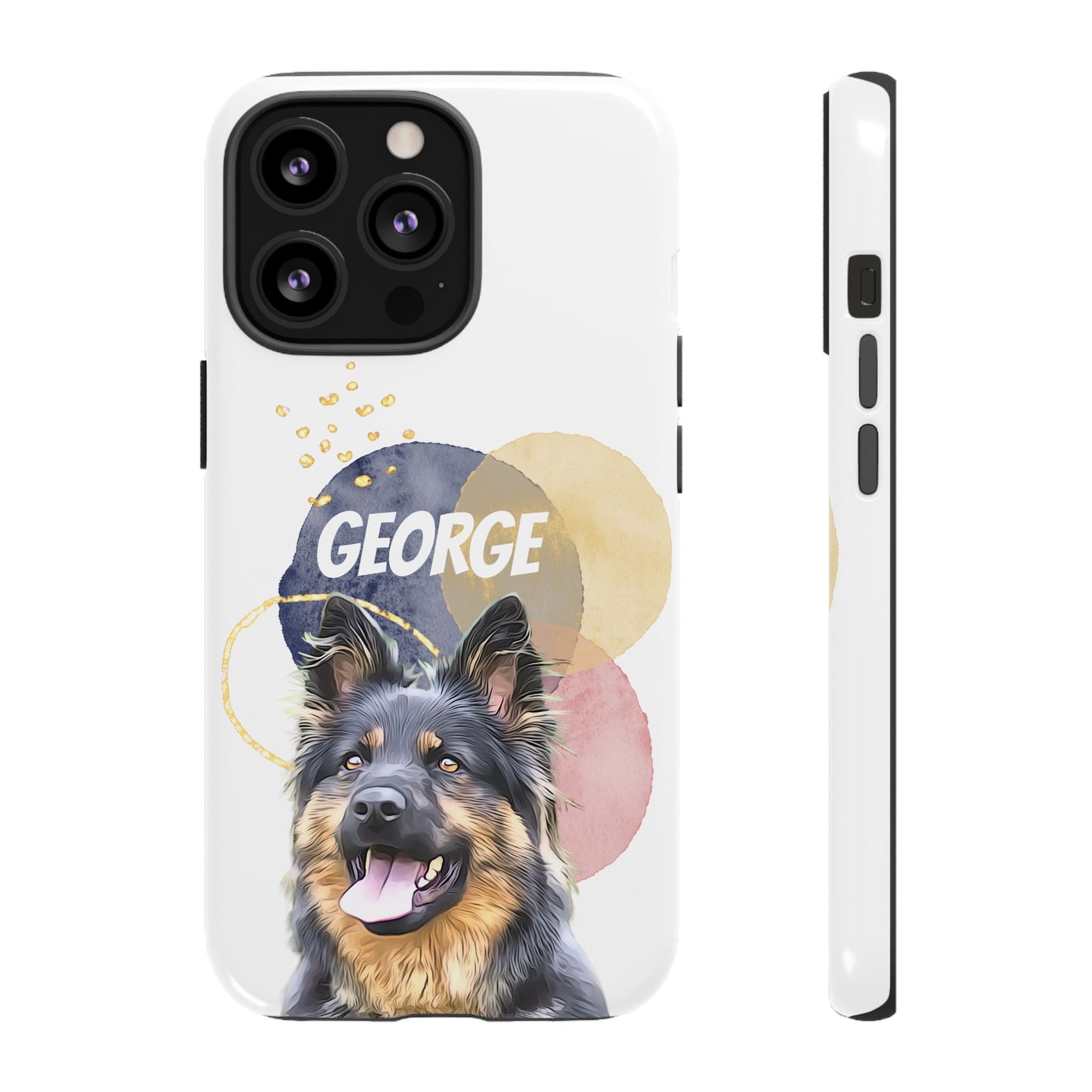 Custom Pet Portrait Phone Case, Watercolor Edition - furevermama