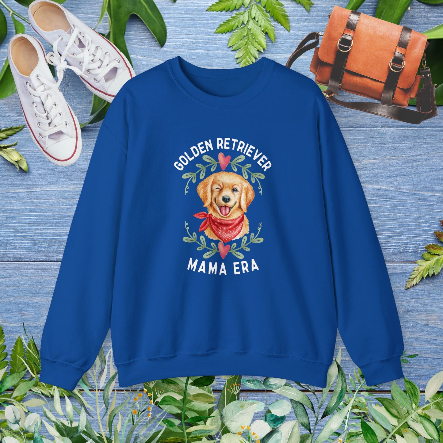 Golden Retriever Mom Era Sweatshirt - furevermama