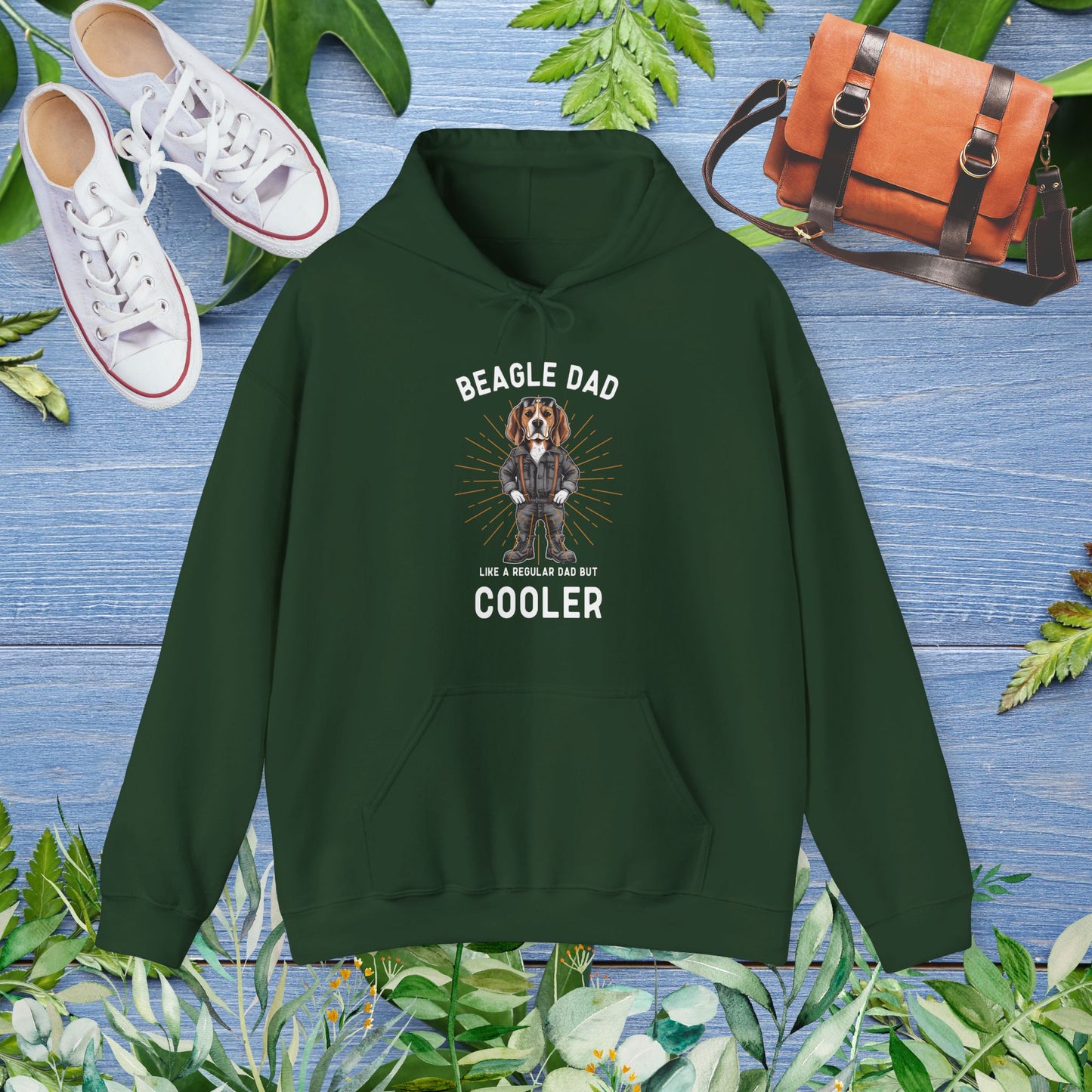 Cooler Beagle Dad Hoodie - furevermama