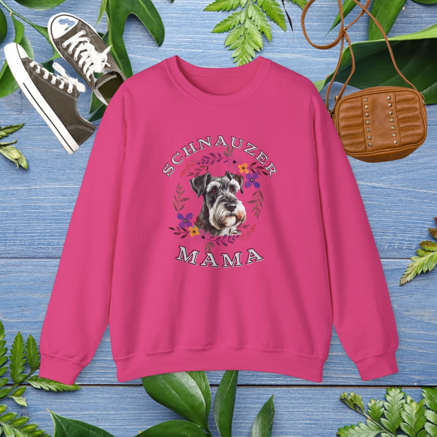 Schnauzer Mama Sweatshirt - furevermama