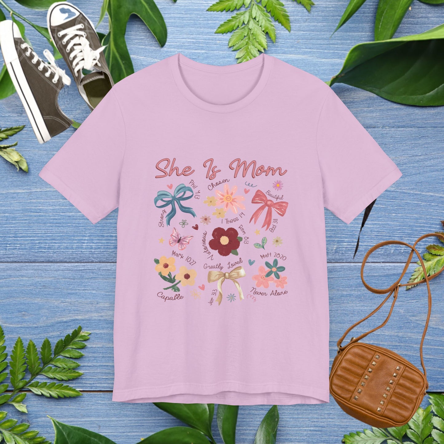 Mom T-Shirt - She is Mom Design