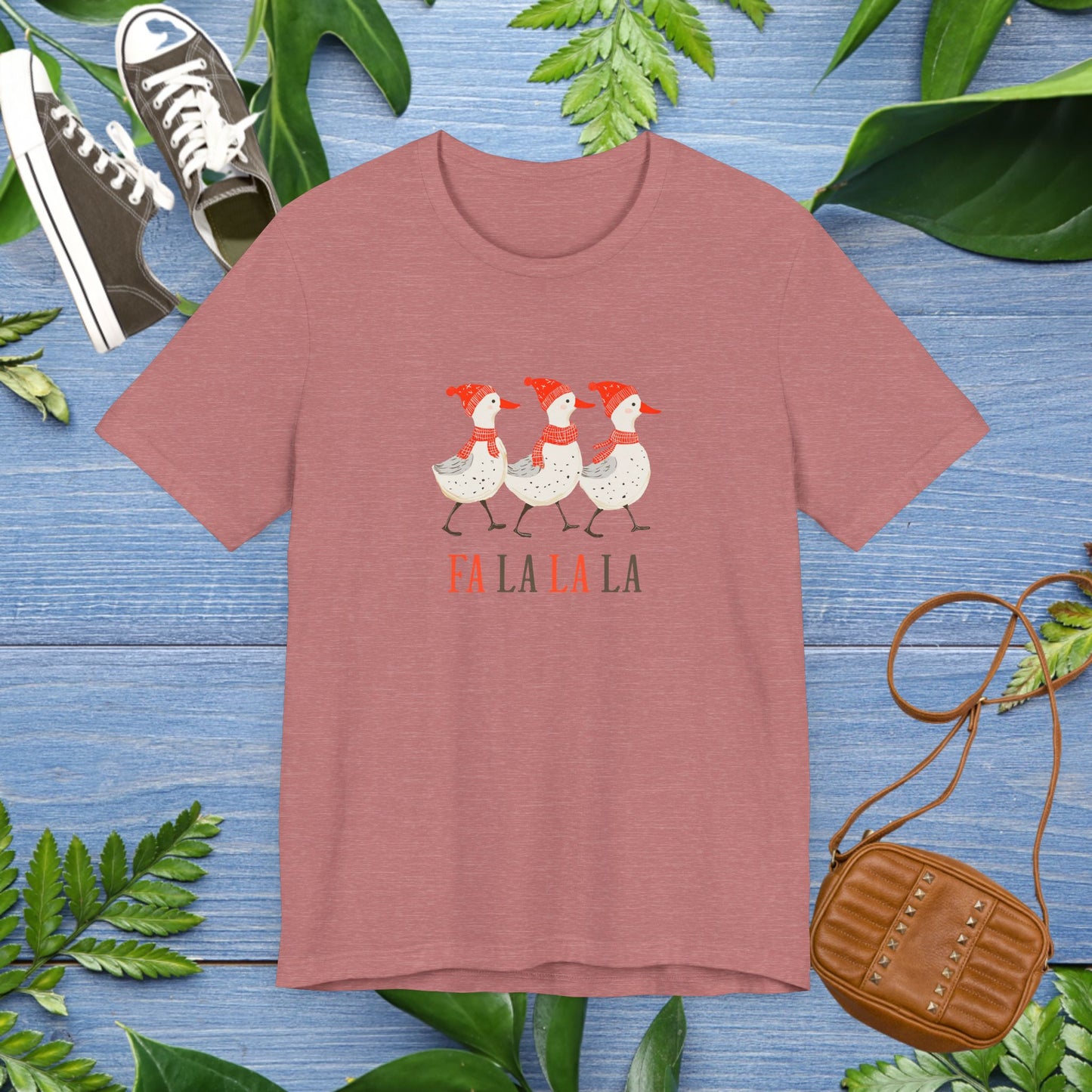 Christmas Ducks Unisex Tee - FALAFALA Design - furevermama