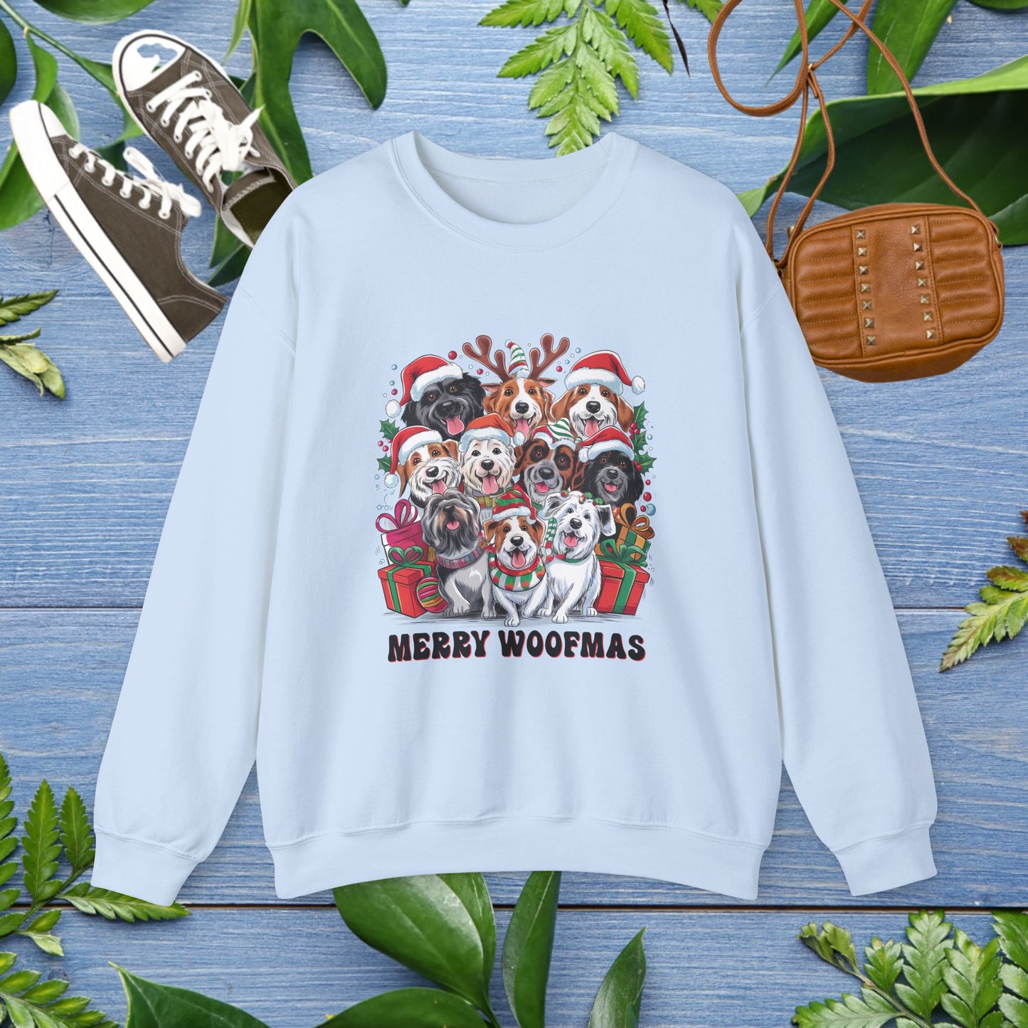 Merry Woofmas Unisex Sweatshirt - furevermama