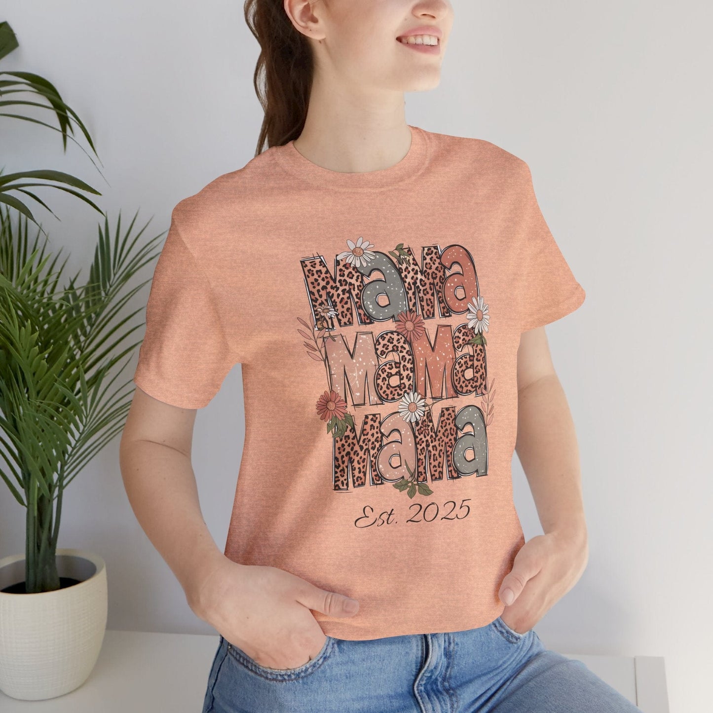 Mama Personalized Est Year T-Shirt