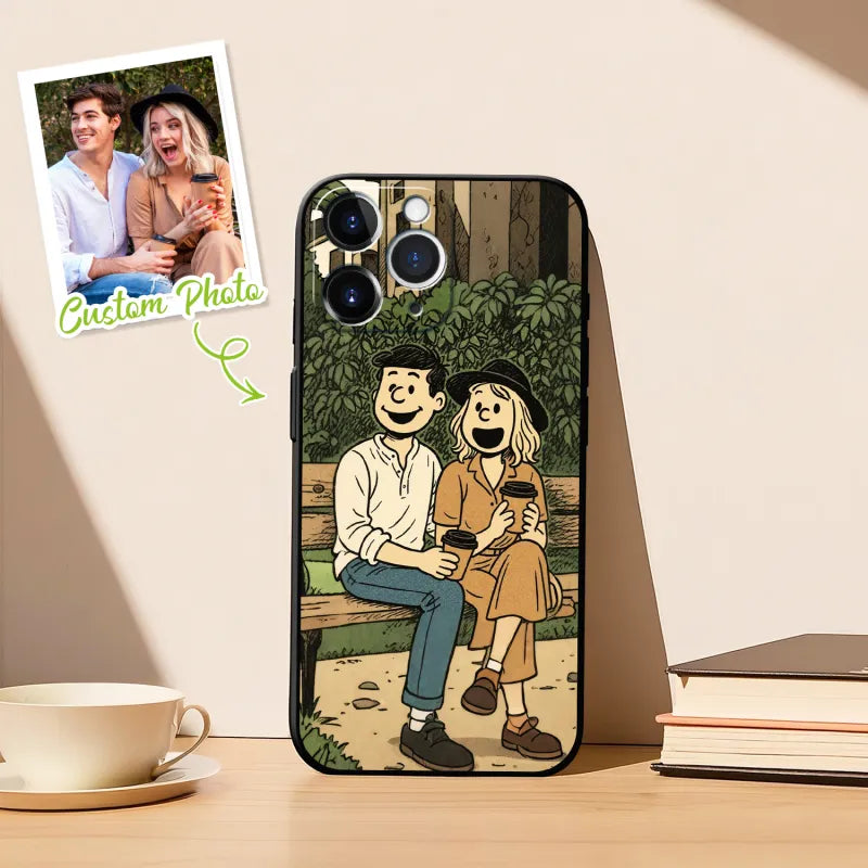 Custom Cartoon Style Photo Phone Case