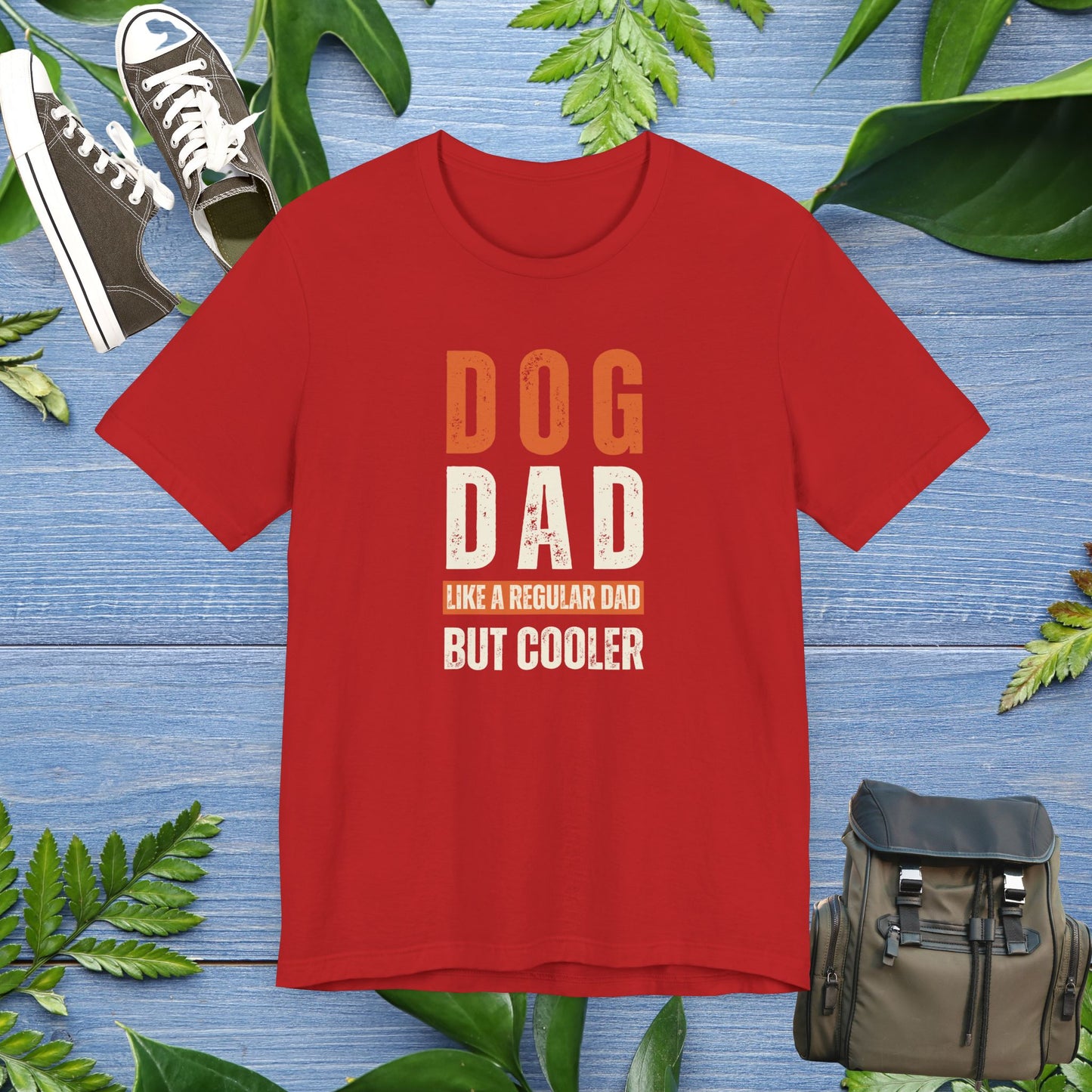 Dog Dad Is Cooler Unisex Tee - furevermama