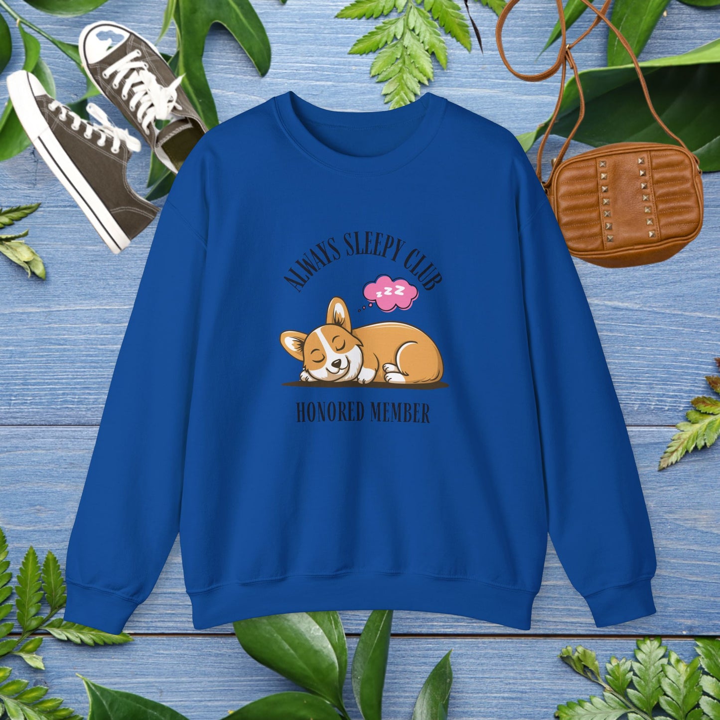 Always Sleepy Club Honored Member Unisex Sweatshirt - furevermama