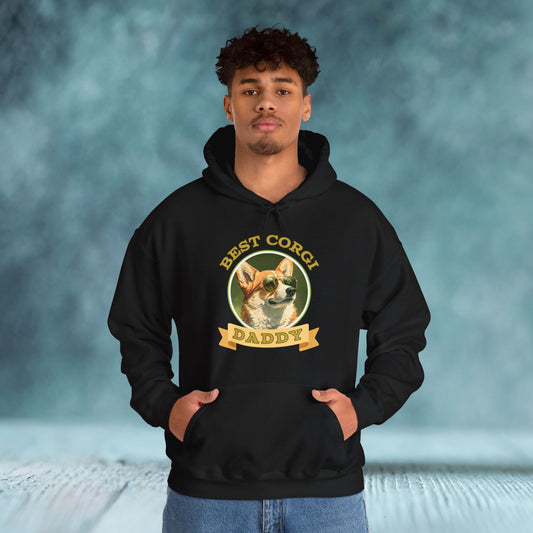 Best Corgi Daddy Hoodie - furevermama