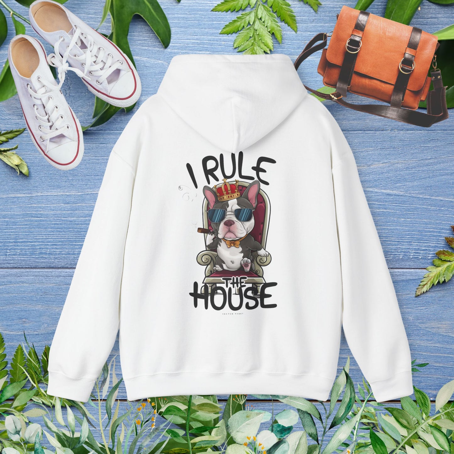 Frenchie Ruler Unisex Hoodie - furevermama