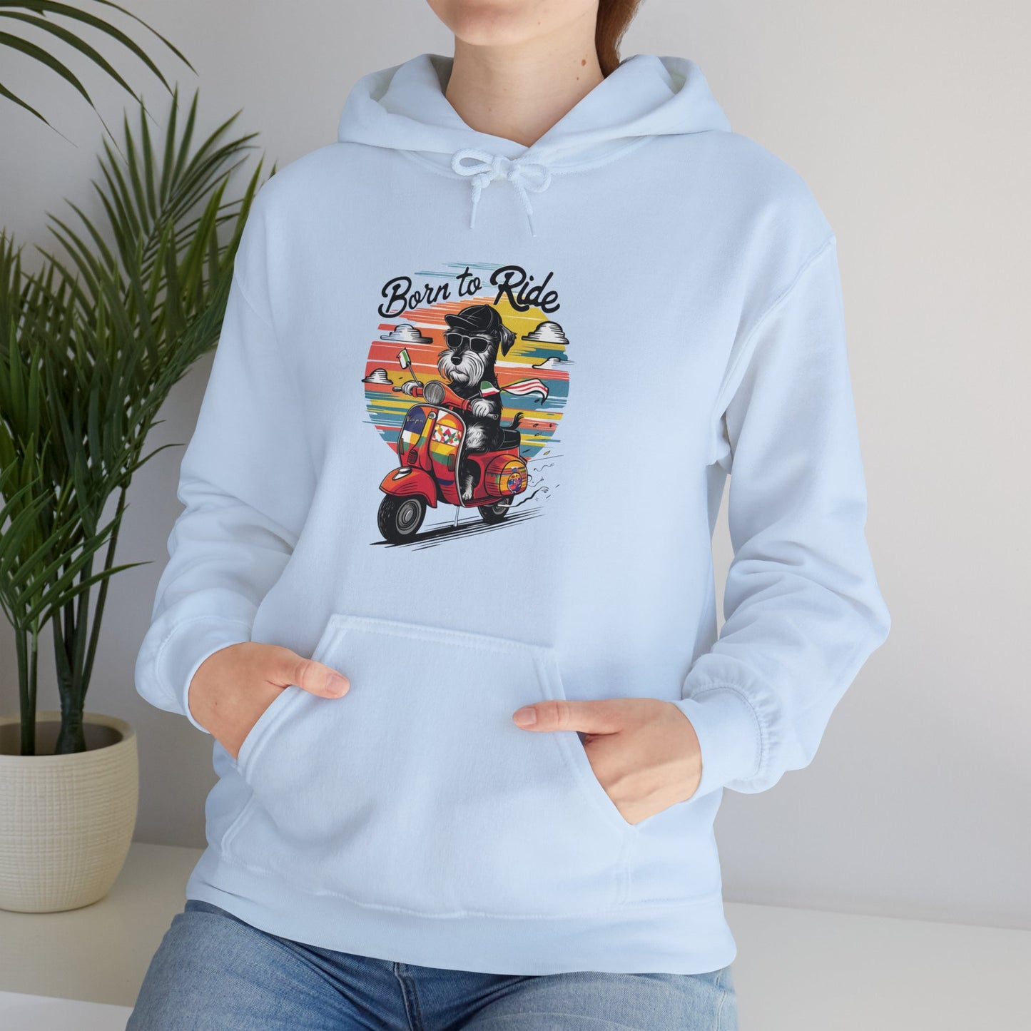 Born To Ride Dog Lover Hoodie - furevermama