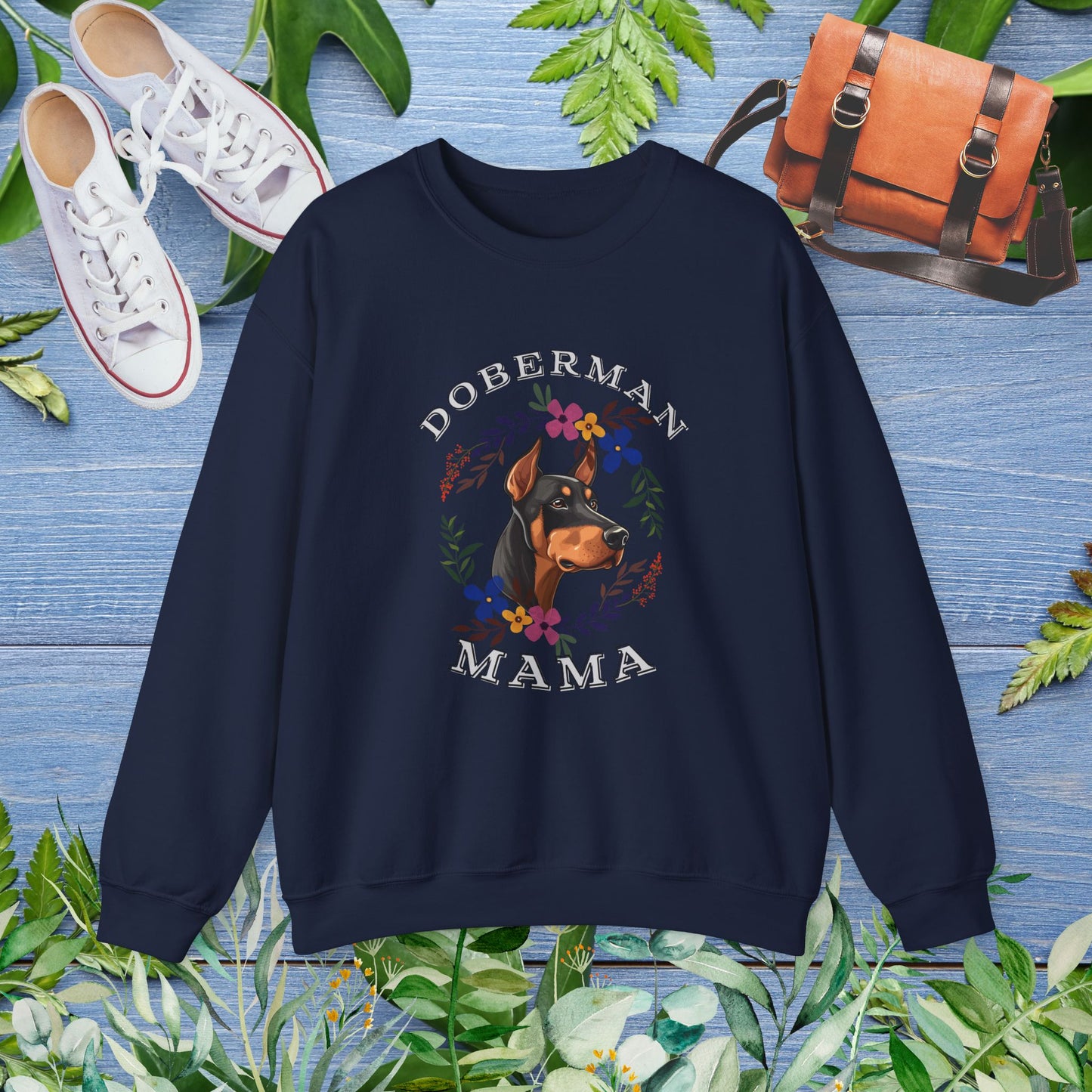 Doberman Mama Sweatshirt - furevermama
