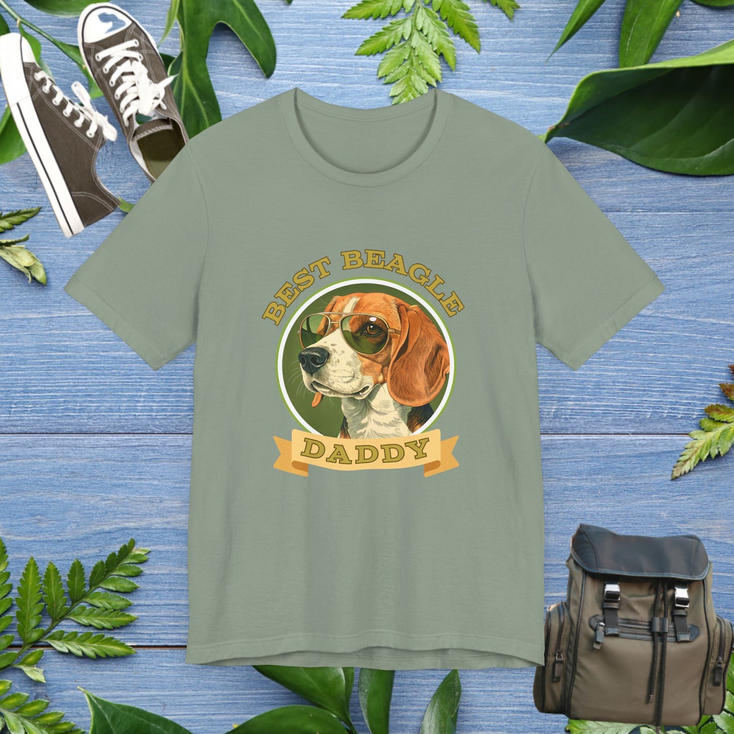 Best Beagle Daddy T-Shirt - furevermama