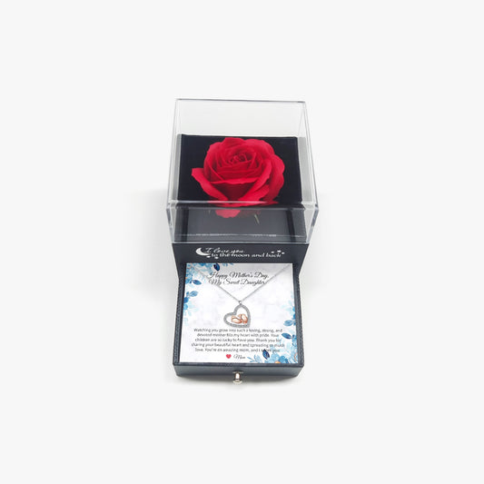 Baby Feet Necklace with Gift Box - Mother to Daughter - Mother's Day - furevermama