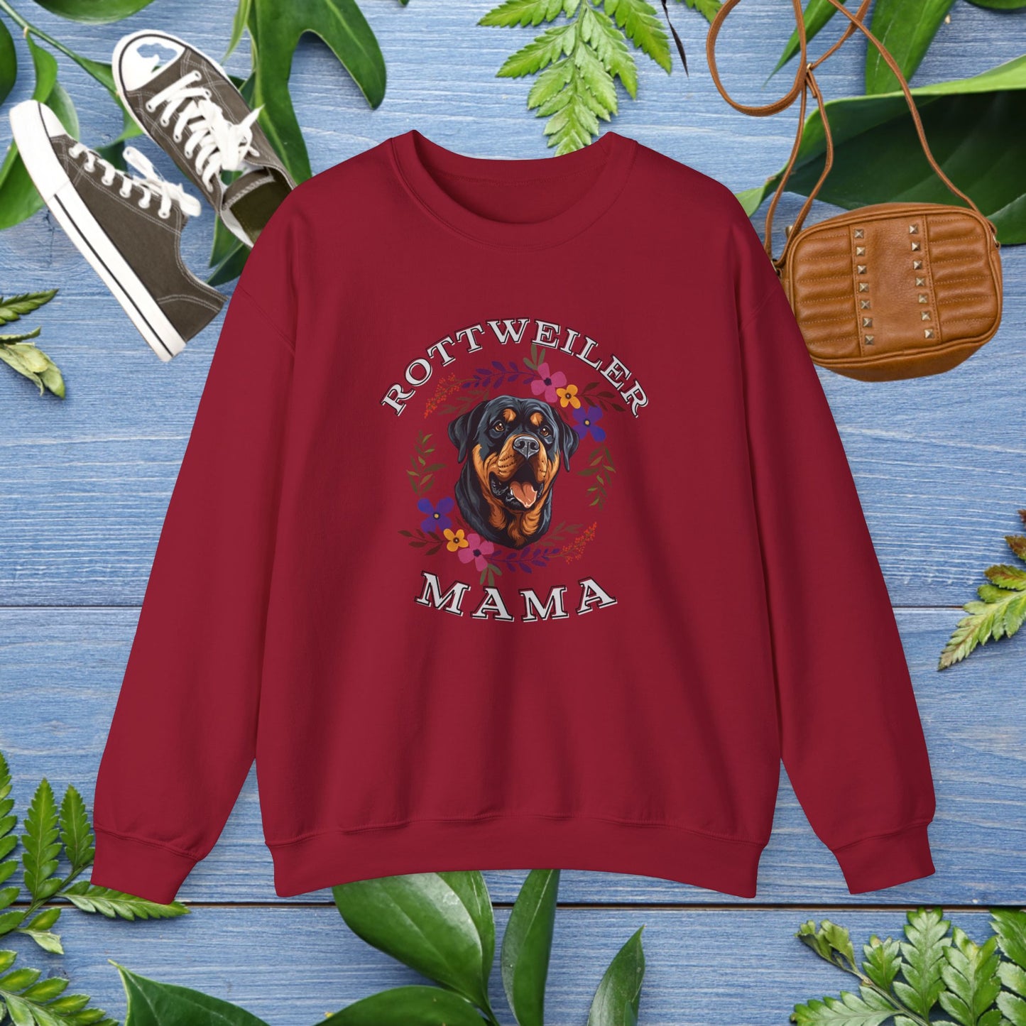Rottweiler Mama Sweatshirt - furevermama