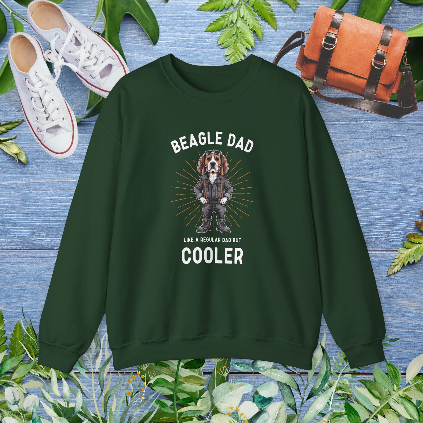 Cooler Beagle Dad Sweatshirt - furevermama