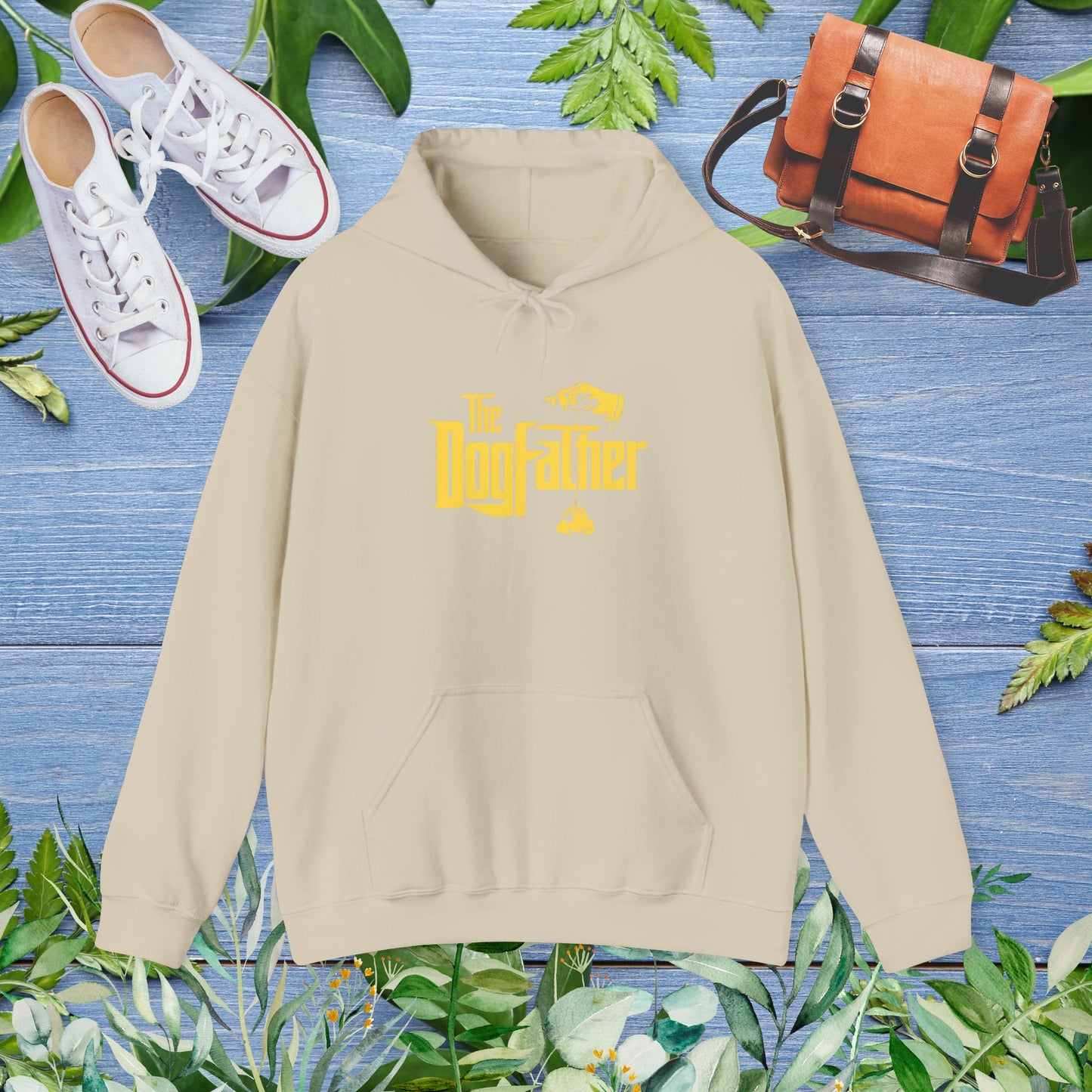 Dog Father Hoodie - Unisex Heavy Blend™ Sweatshirt - furevermama