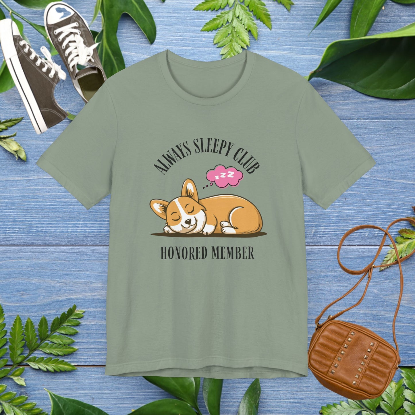 Always Sleepy Club Honored Member Unisex T-Shirt - furevermama
