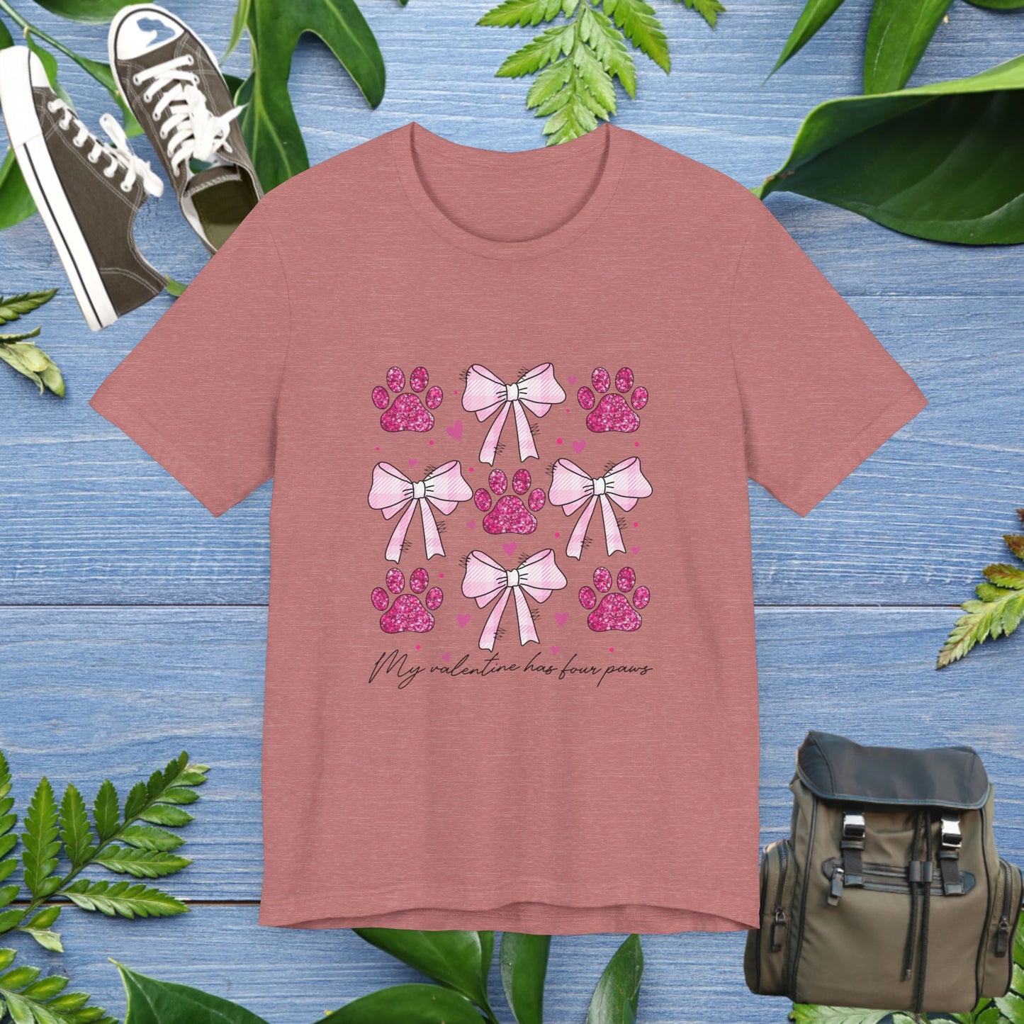 My Valentine Has Four Paws T-Shirt - furevermama