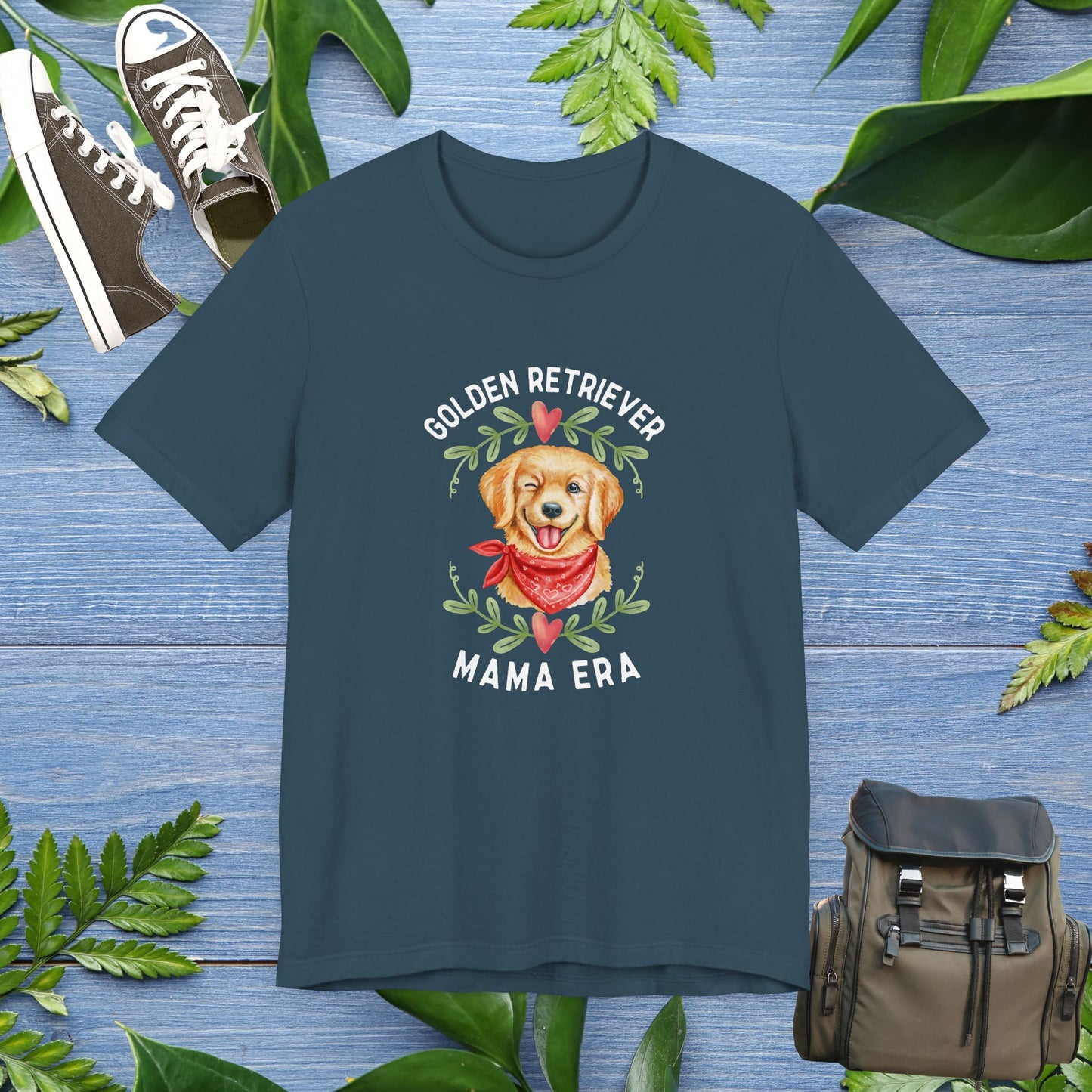 Golden Retriever MaMa Era T-Shirt - furevermama