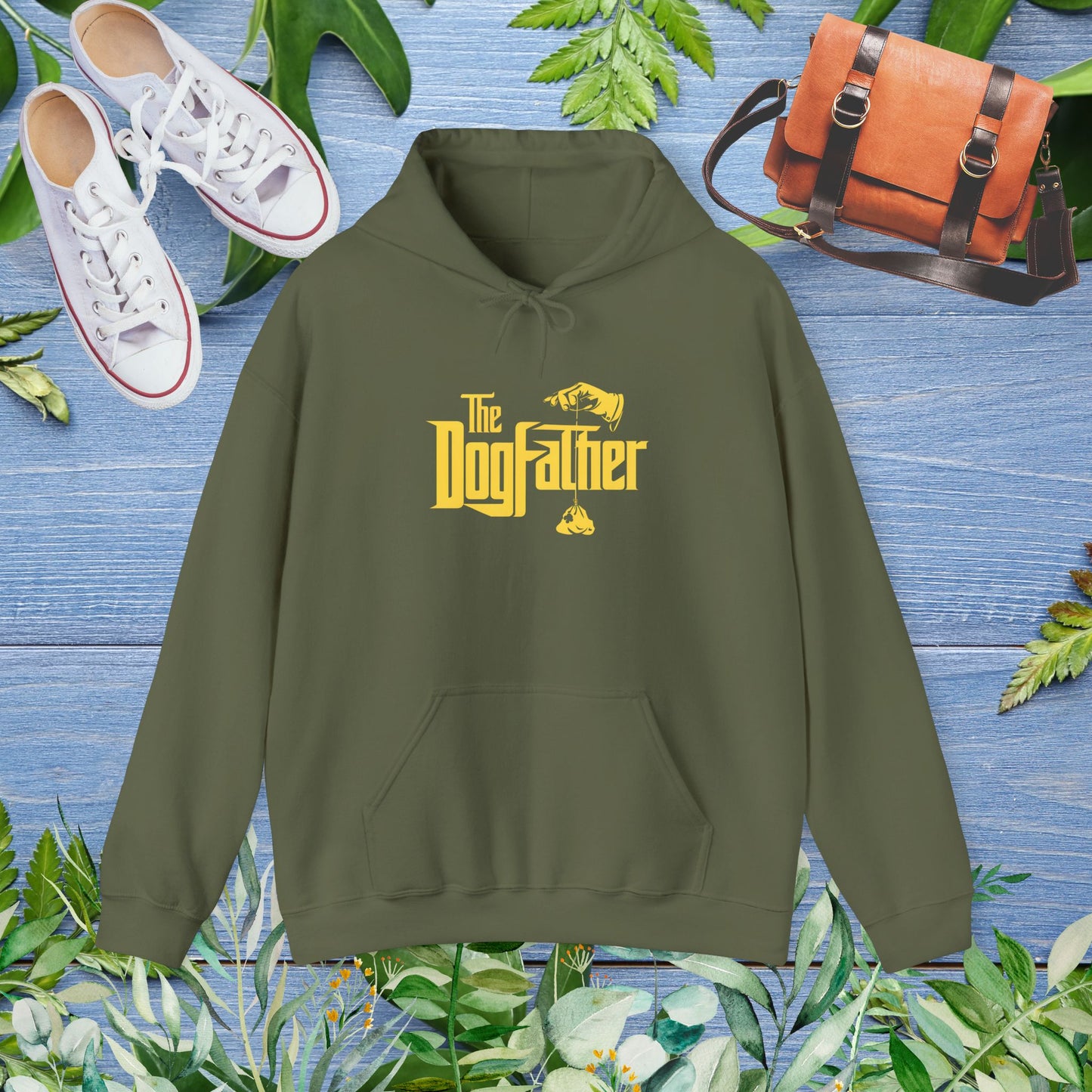 Dog Father Hoodie - Unisex Heavy Blend™ Sweatshirt - furevermama