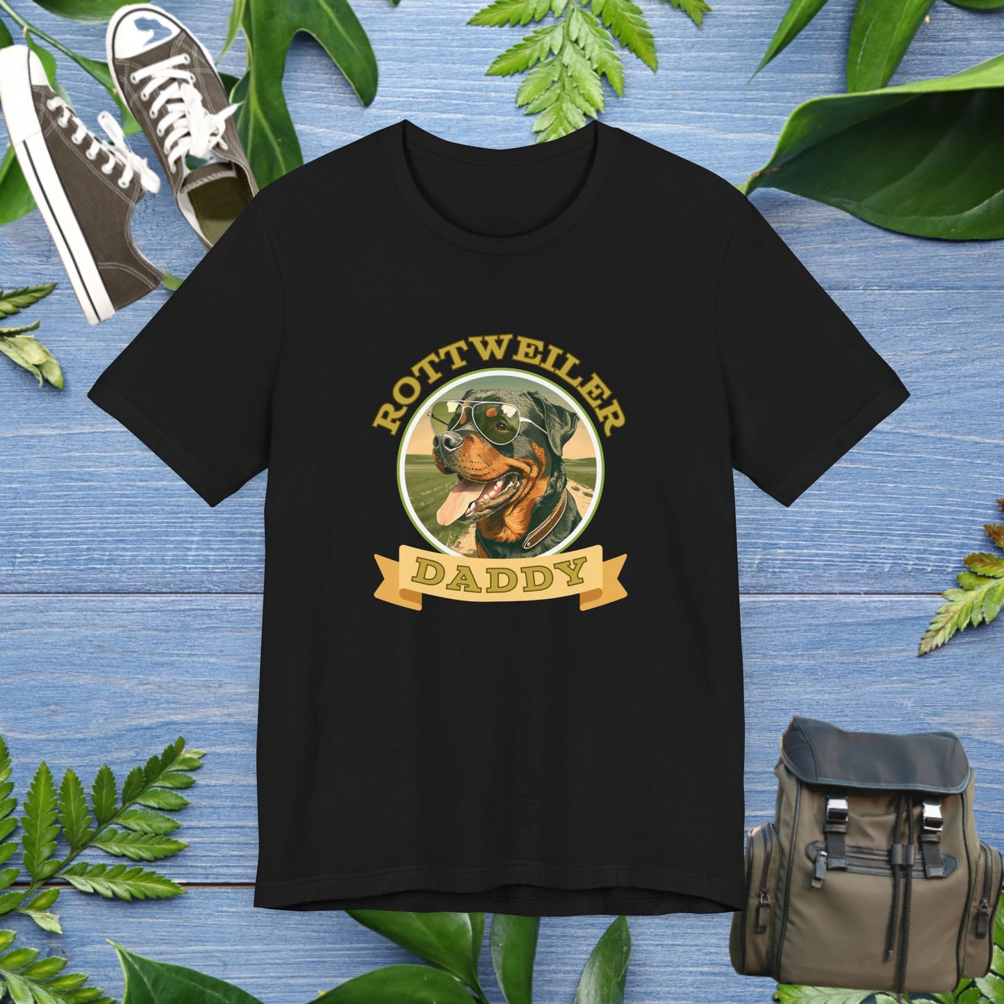 Best Rottweiler Daddy T-Shirt - furevermama