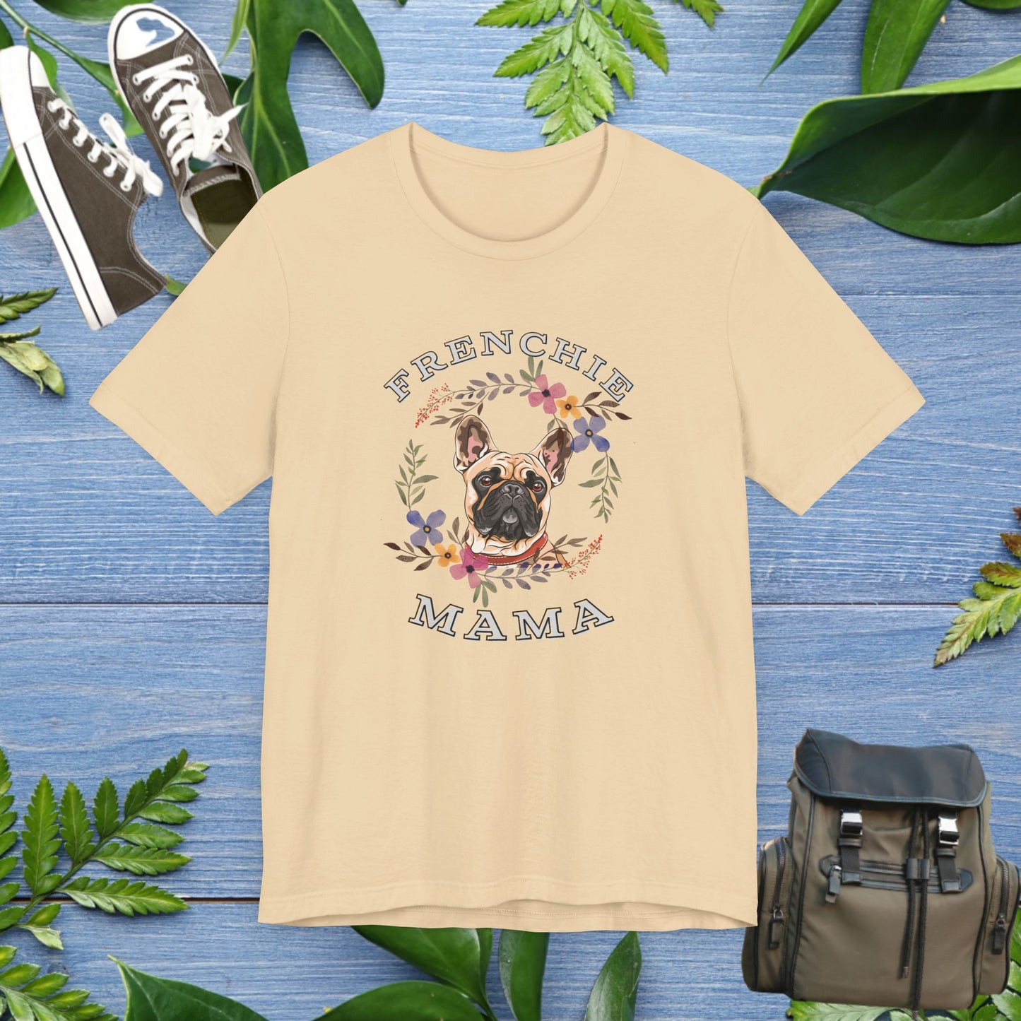 Frenchie Mama T-Shirt - furevermama