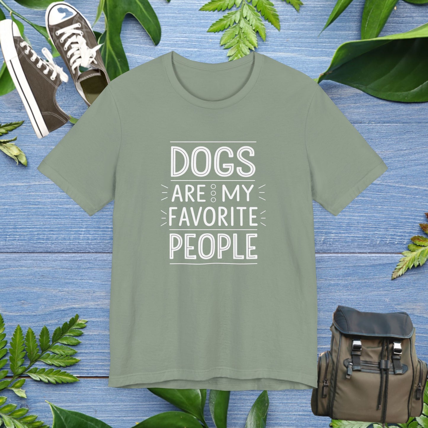 Dogs Are My Favorite People T-Shirt - furevermama