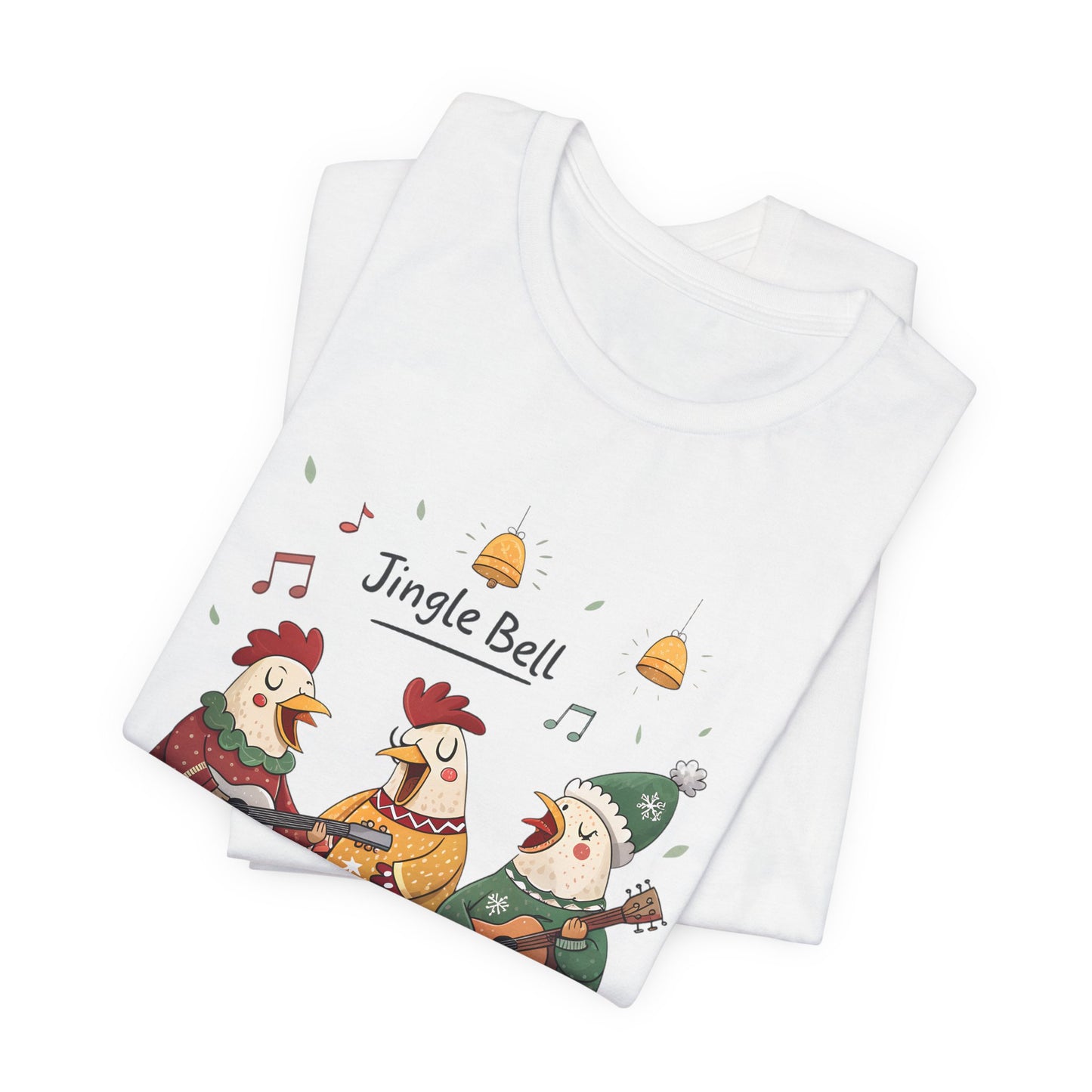Jingle Bell Hens Unisex T-shirt - furevermama