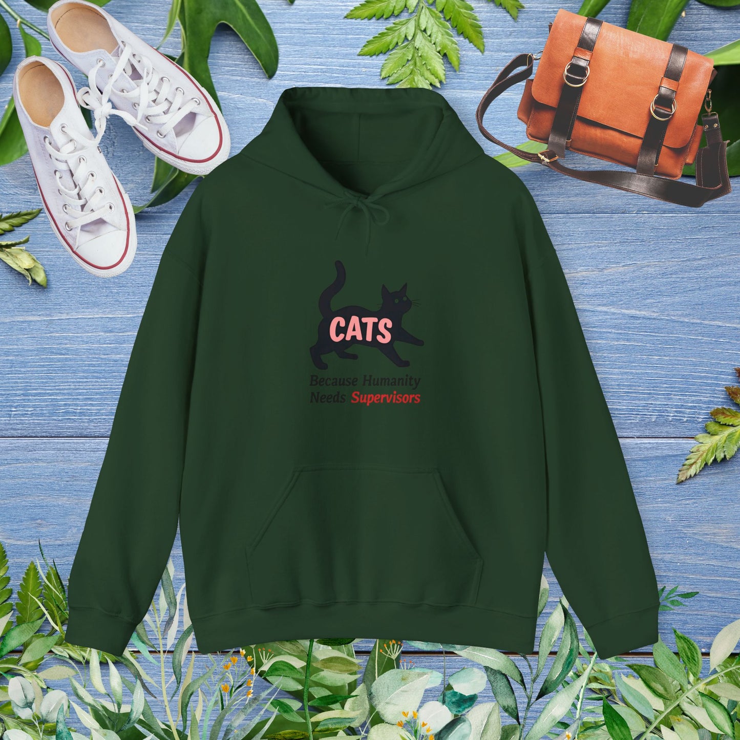 Humanity Needs Supervisors Hoodie - furevermama