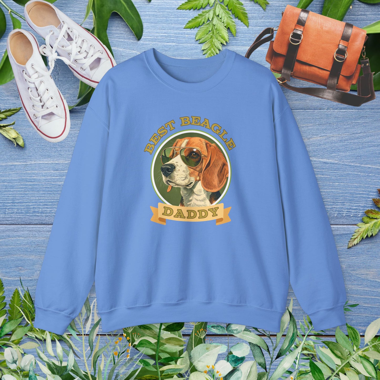Best Beagle Daddy Sweatshirt - furevermama
