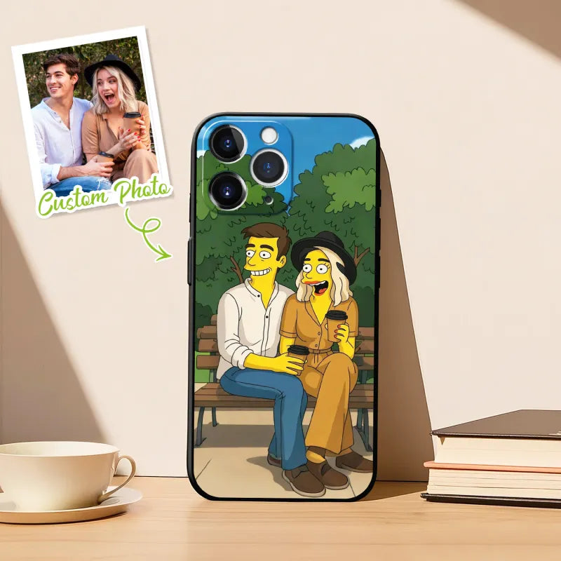 Custom Cartoon Style Photo Phone Case