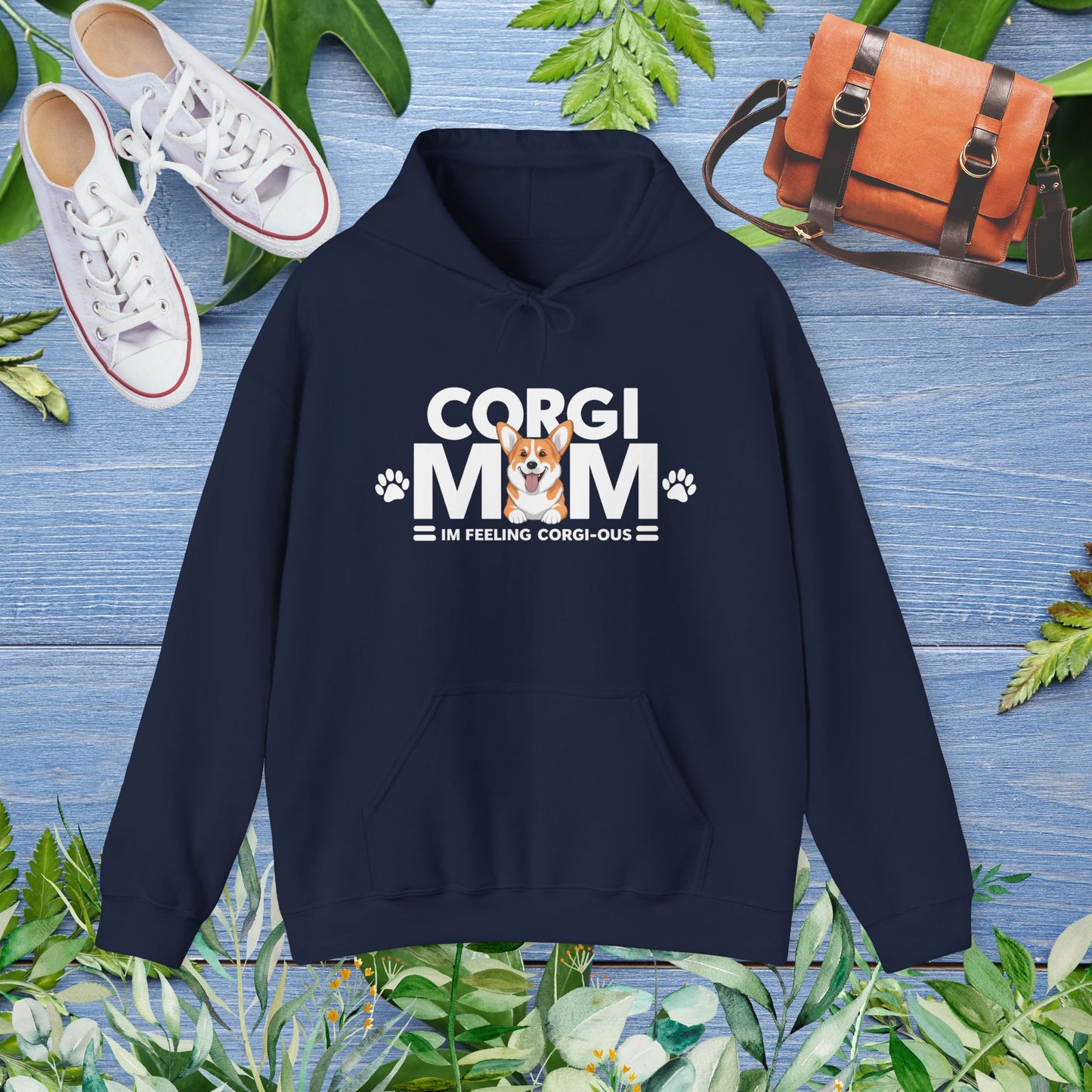 Corgi Mom Unisex Hoodie - furevermama
