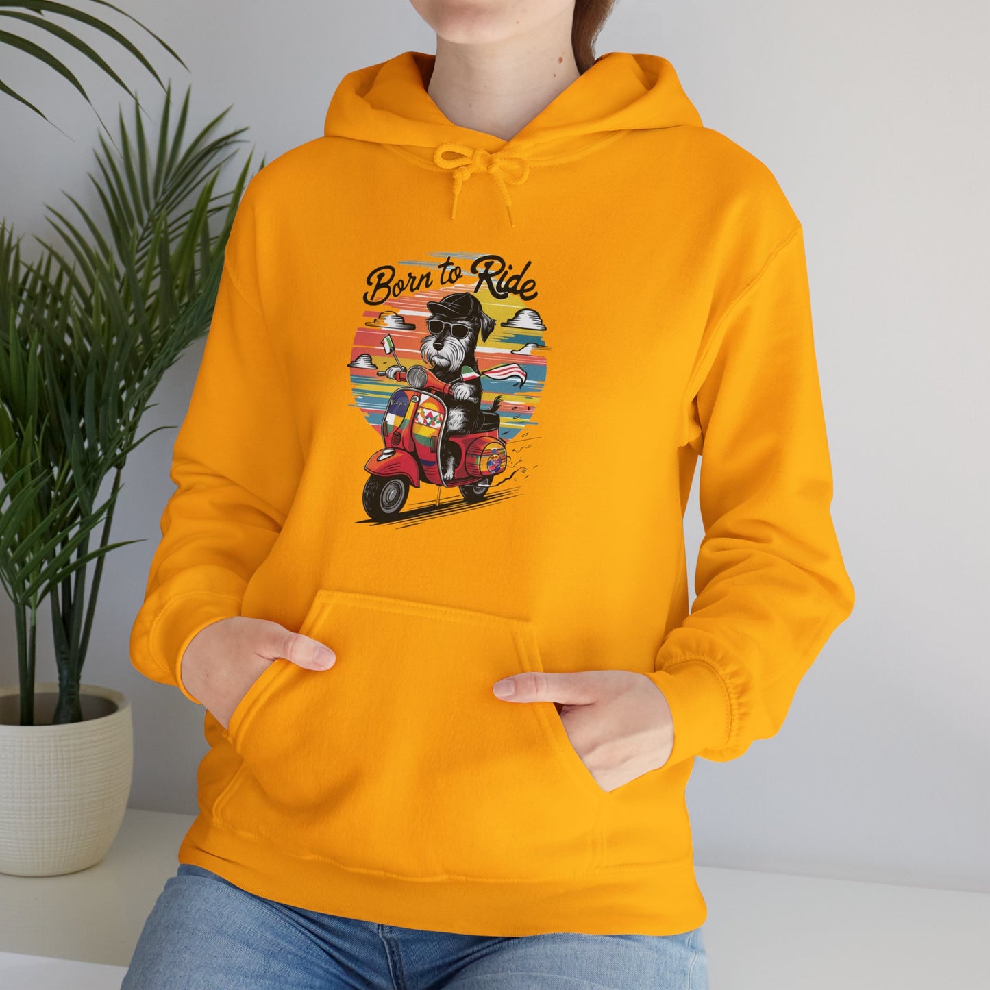 Born To Ride Dog Lover Hoodie - furevermama