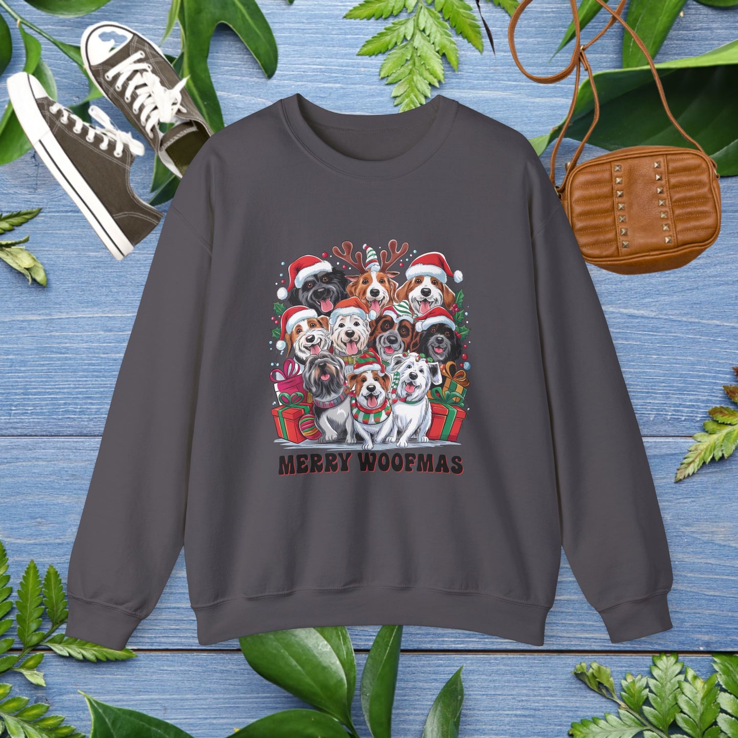 Merry Woofmas Unisex Sweatshirt - furevermama
