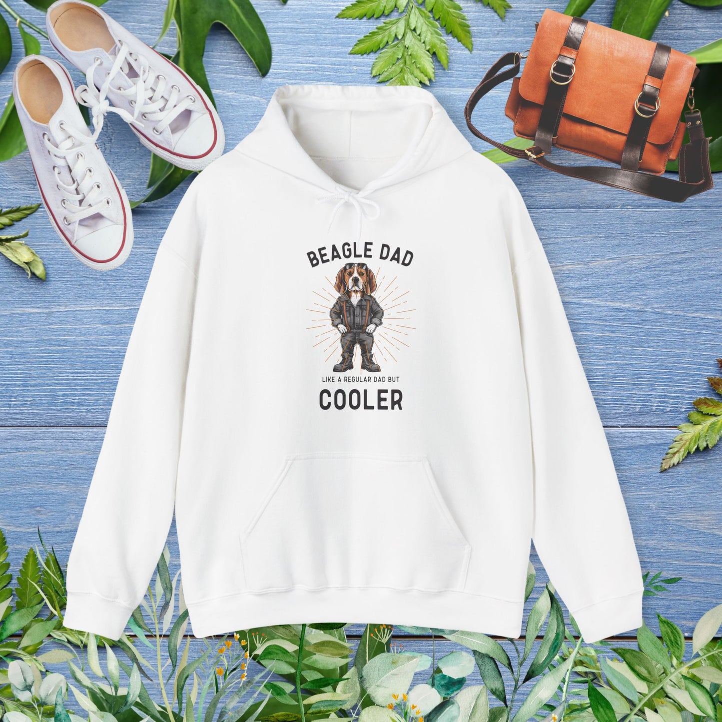 Cooler Beagle Dad Hoodie - furevermama