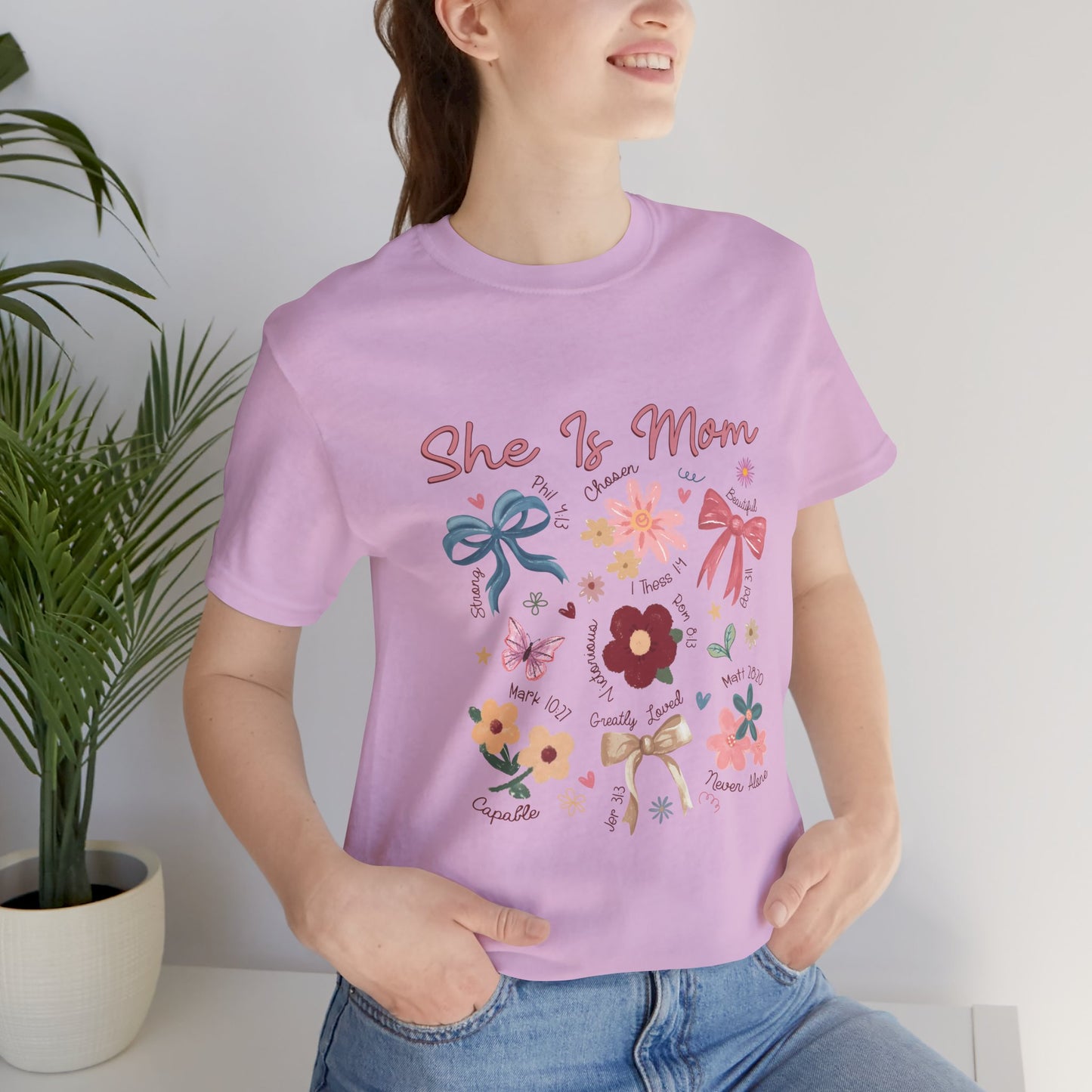 Mom T-Shirt - She is Mom Design