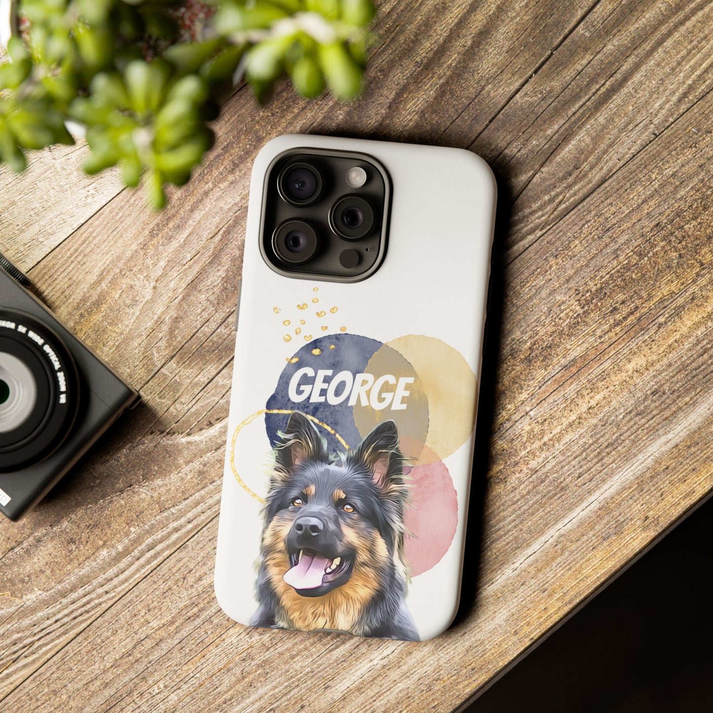 Custom Pet Portrait Phone Case, Watercolor Edition - furevermama