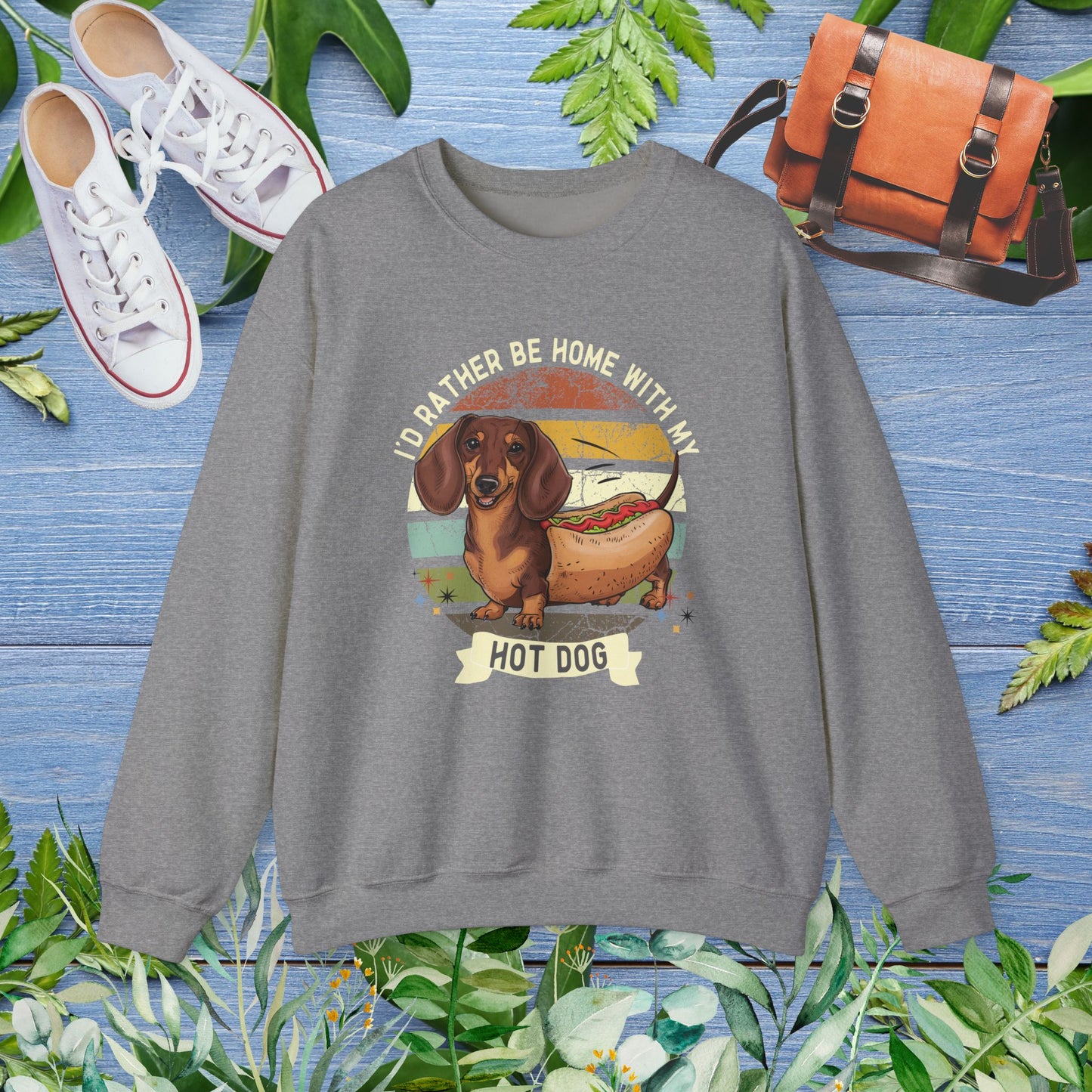 Dachshund Crewneck Sweatshirt - furevermama