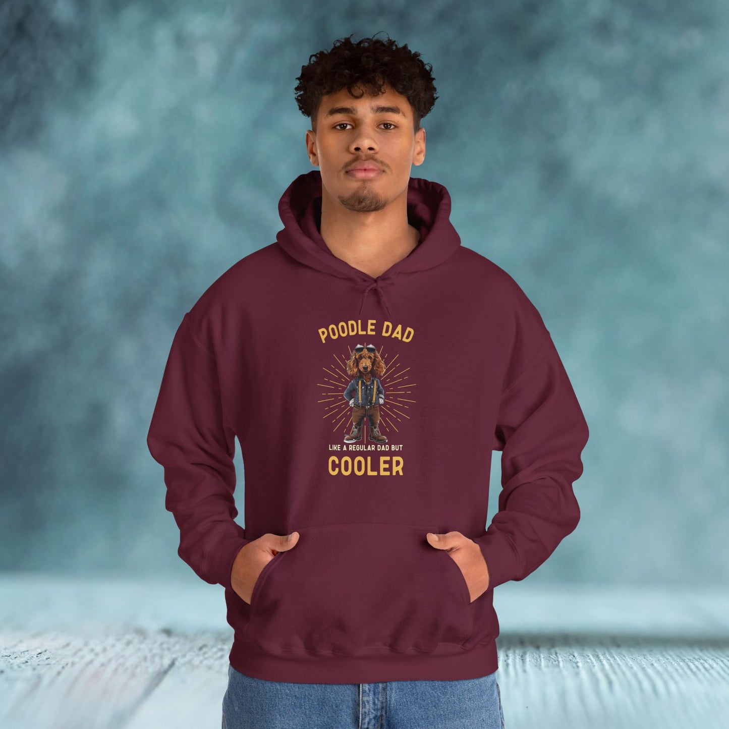 Cooler Poodle Dad Unisex Hoodie - furevermama